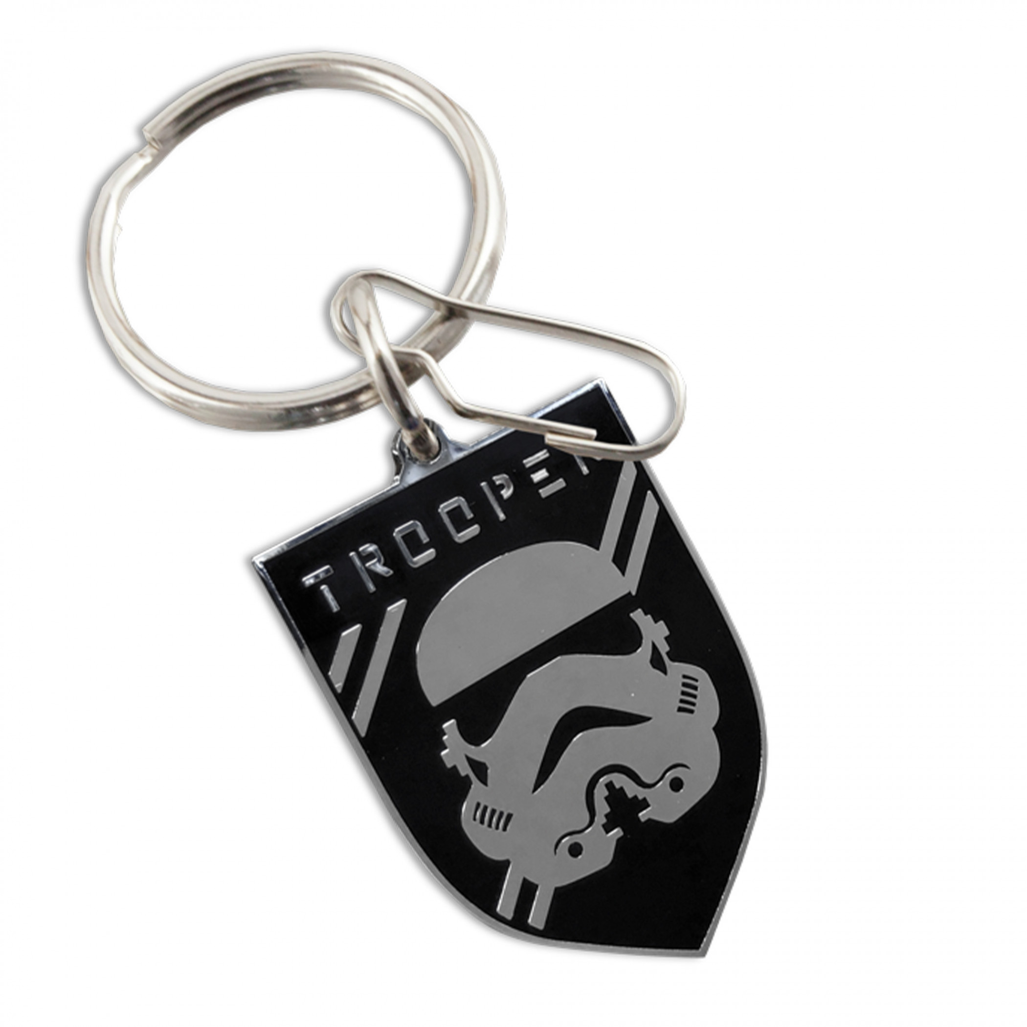 Star Wars Stormtrooper Badge Metallic Keychain, Multi-Color