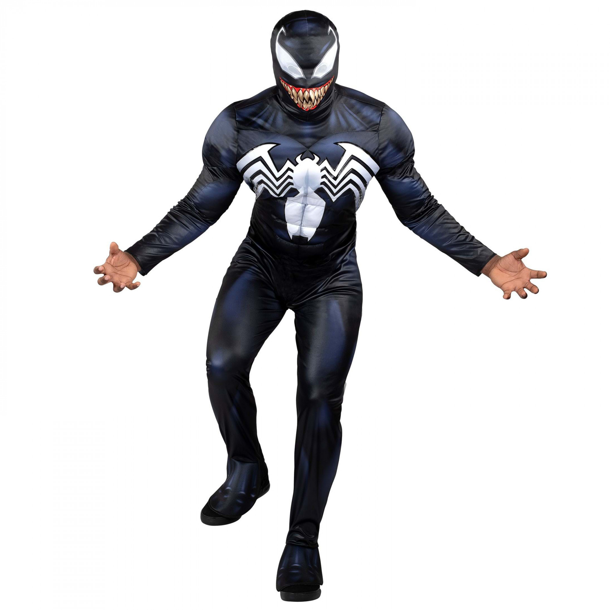 Venom Suit Men's Qualux Foam Costume, Black