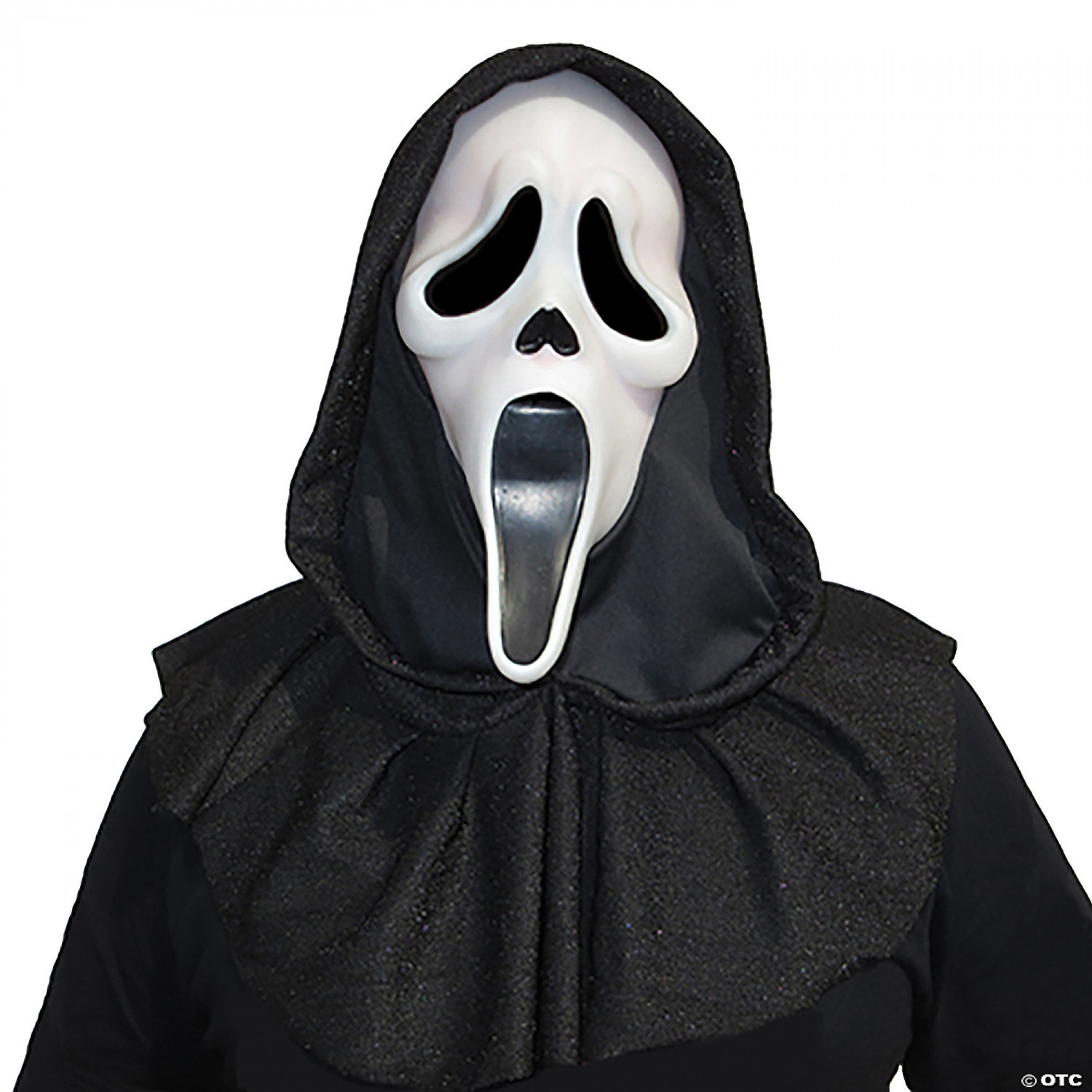 Adults Scream 25th Anniversary Ghost Face Mask, Black