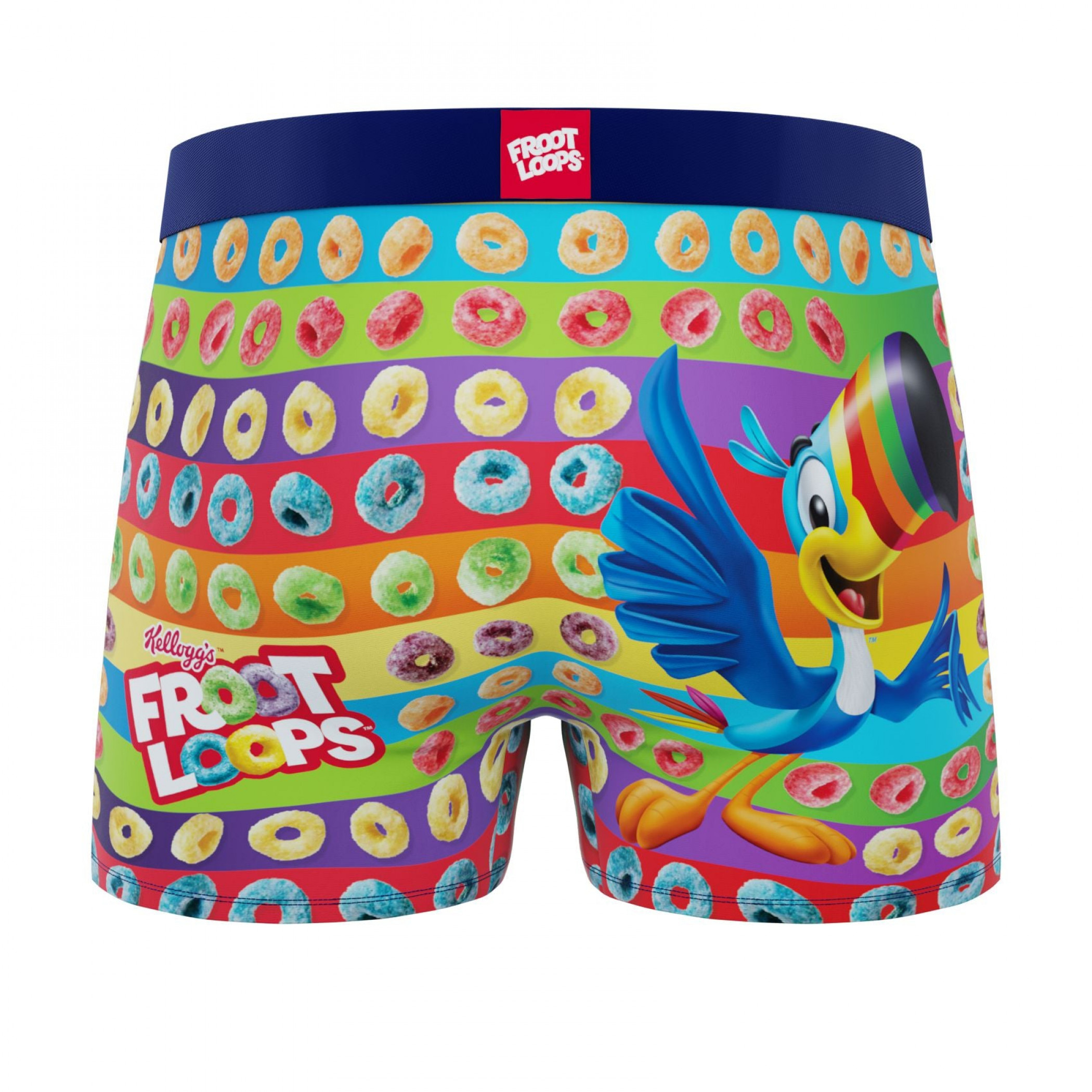 Pantalones Cortos Boxer Loops Coloridos Tucán Sam Para Hombre Locos Multicolor - Imagen 6 de 15