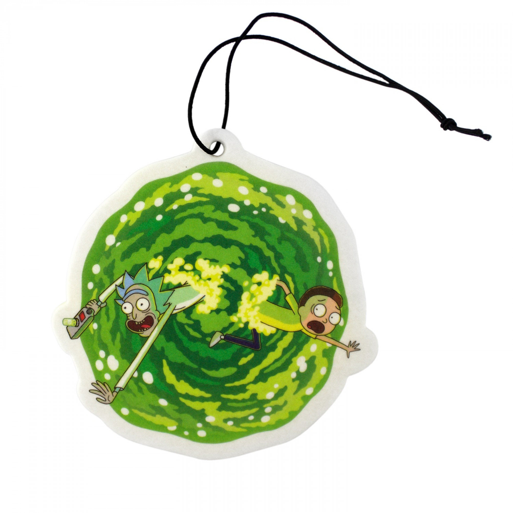 Rick and Morty Portal Air Freshener, Green