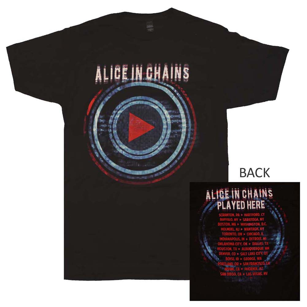 Alice in Chains Played Here Tour TShirt