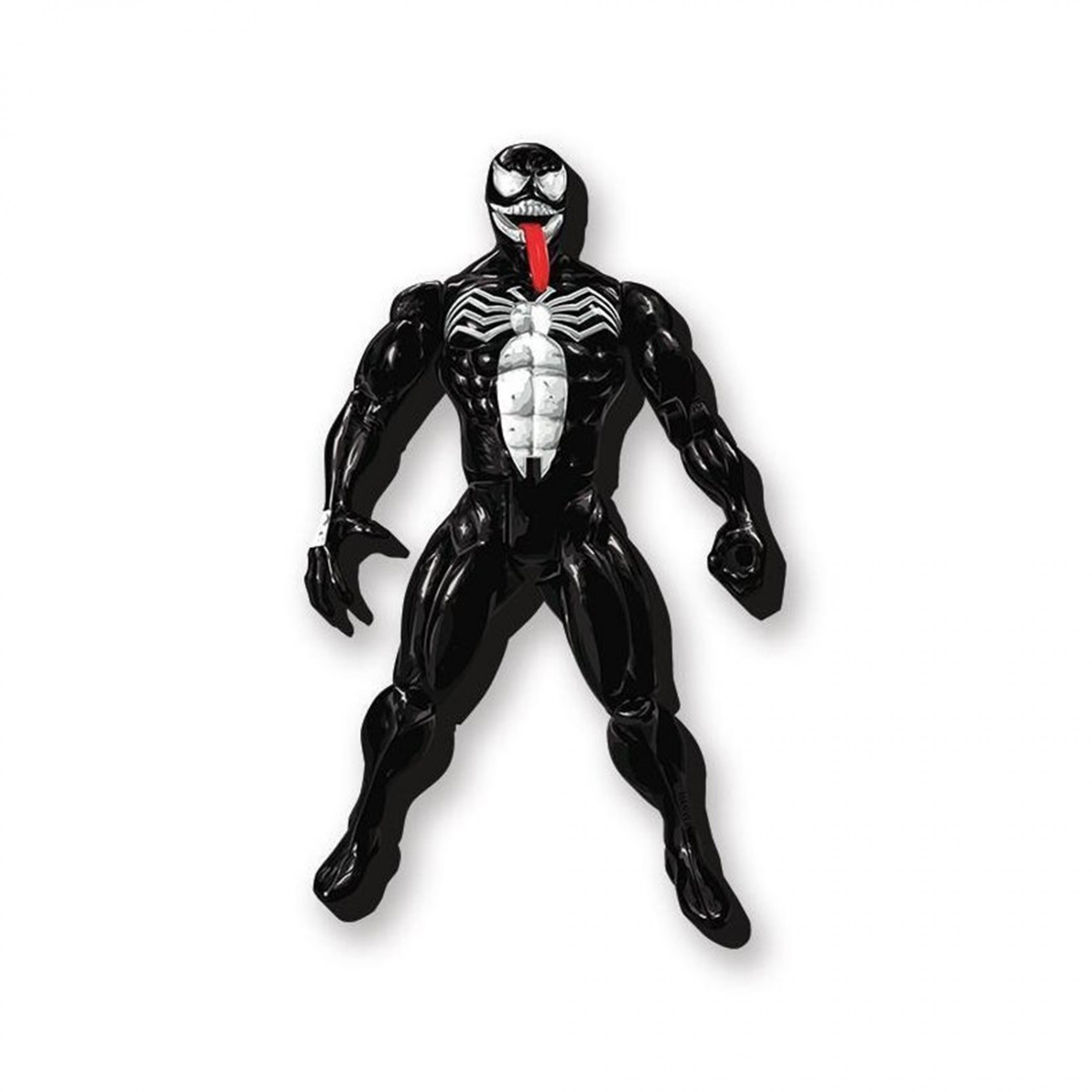 Marvel Comics Venom Toy-Styled Wooden Cut-Out Magnet, Black