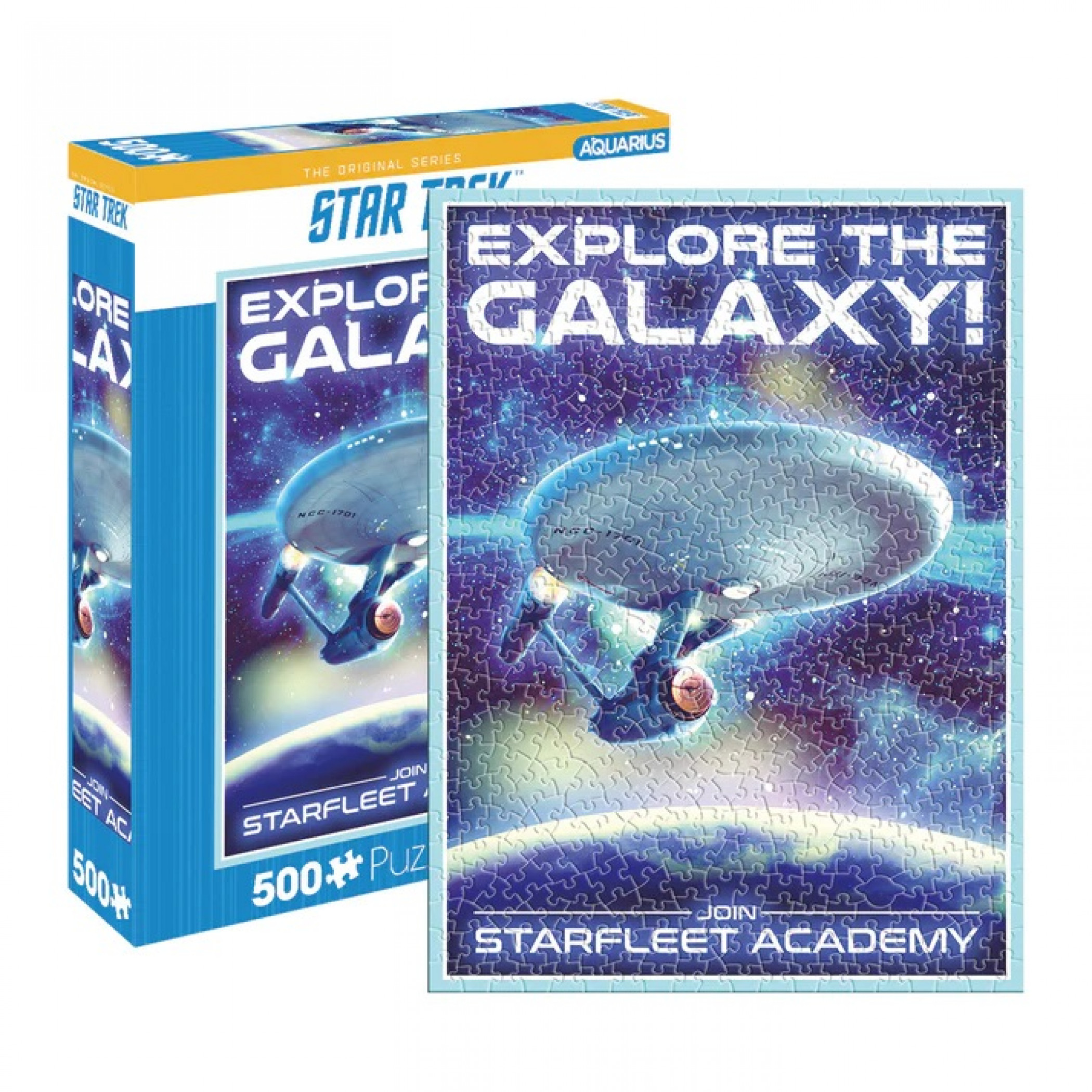 Star Trek Starfleet Academy Explore 14' x 19' 500 Piece Puzzle, Multi-Color