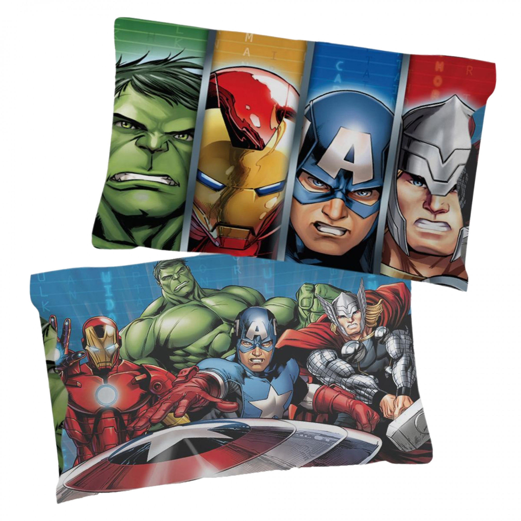 Avengers Assemble Double-Sided Pillow Case 1-Pack, Multi-Color