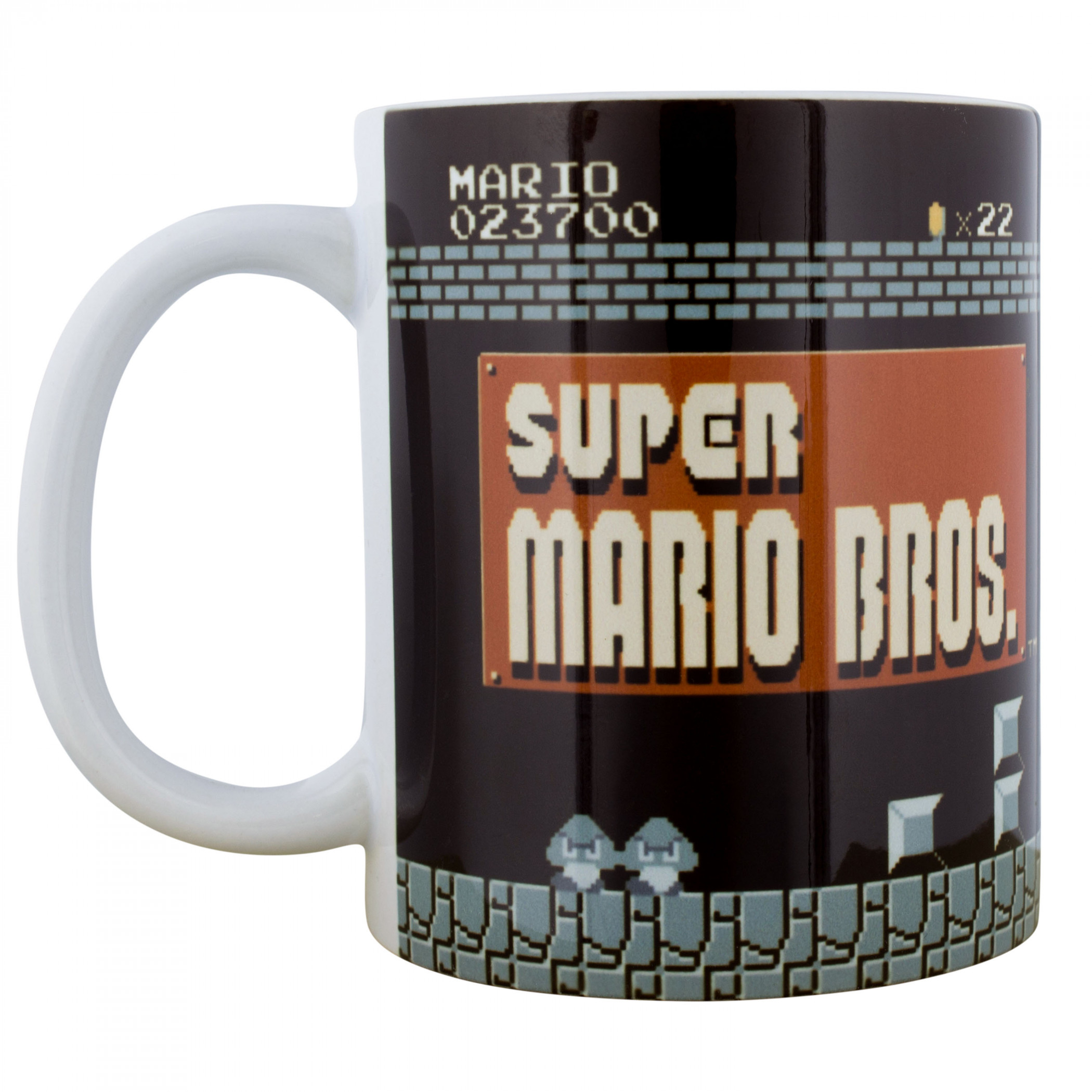 Super Mario Bros. World 1-2 11 oz. Ceramic Mug, Multi-Color