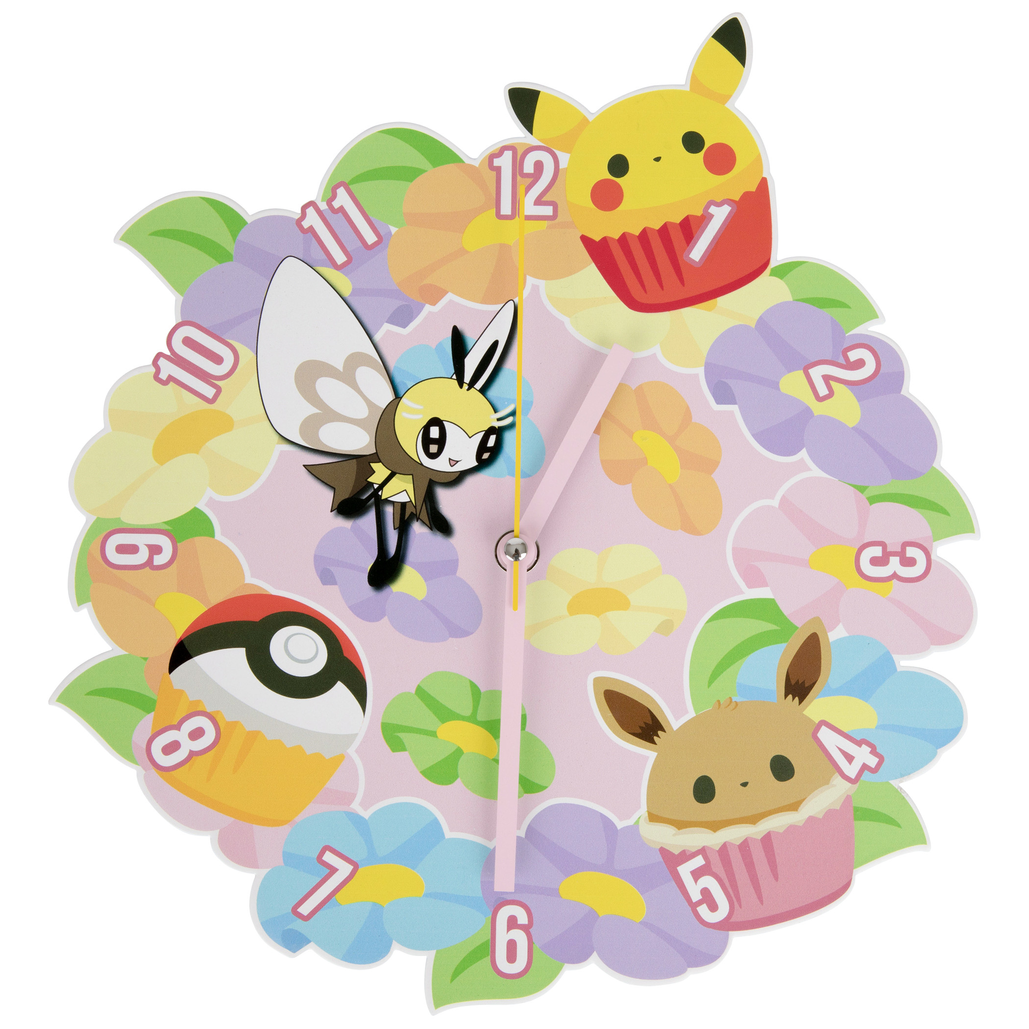 Pokemon Sweet Treats 12' Wall Clock, Multi-Color