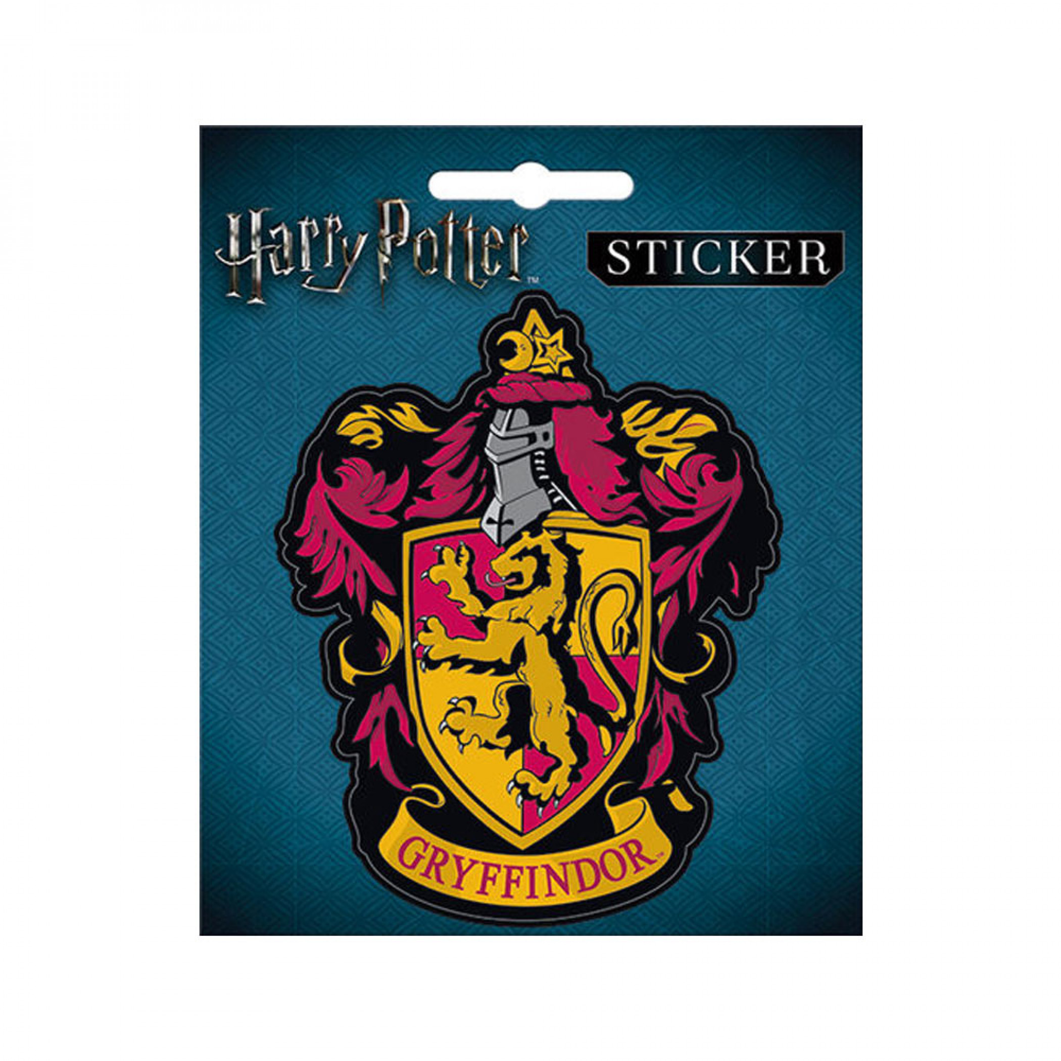 Harry Potter Gryffindor Sticker, Red