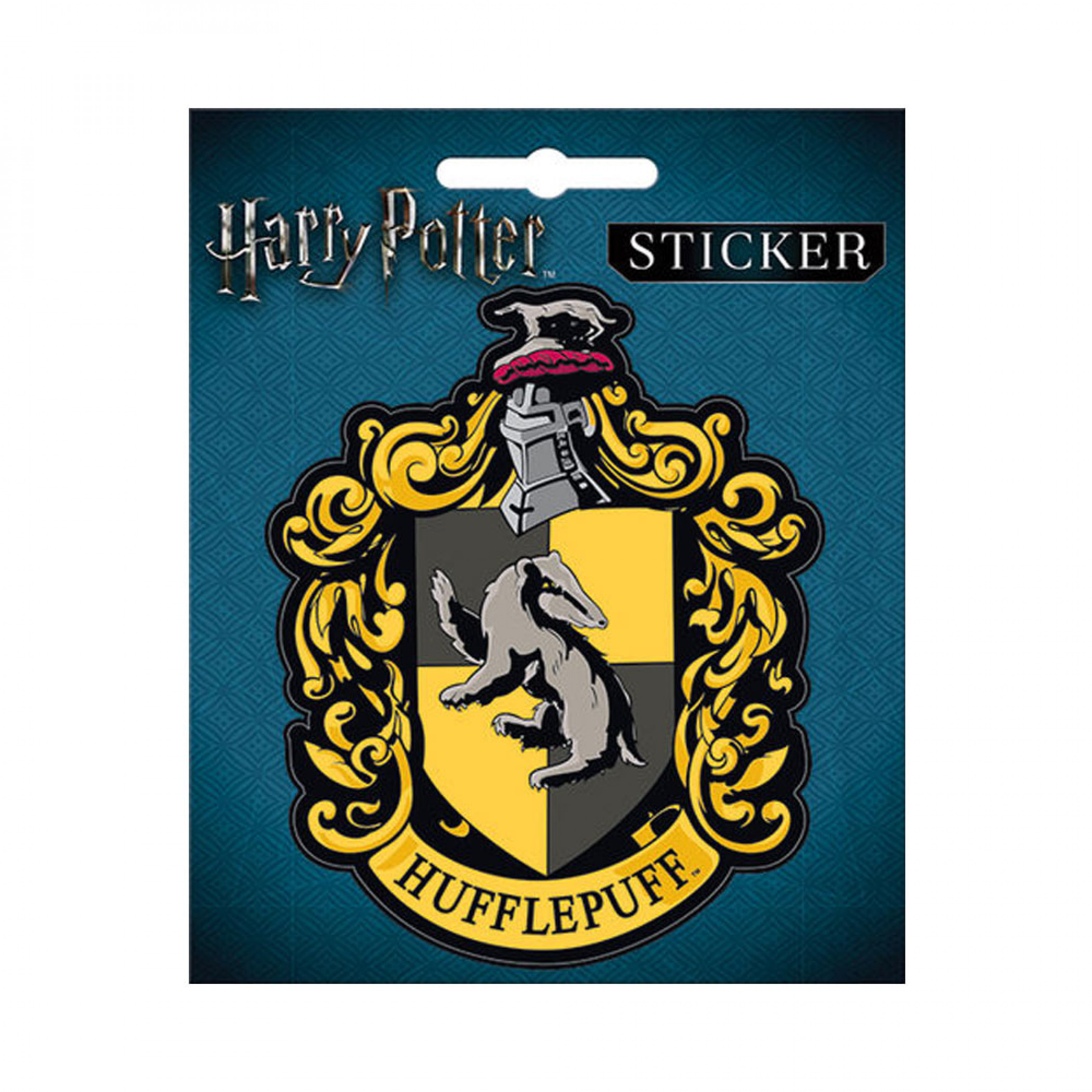 Harry Potter Hufflepuff Sticker, Yellow