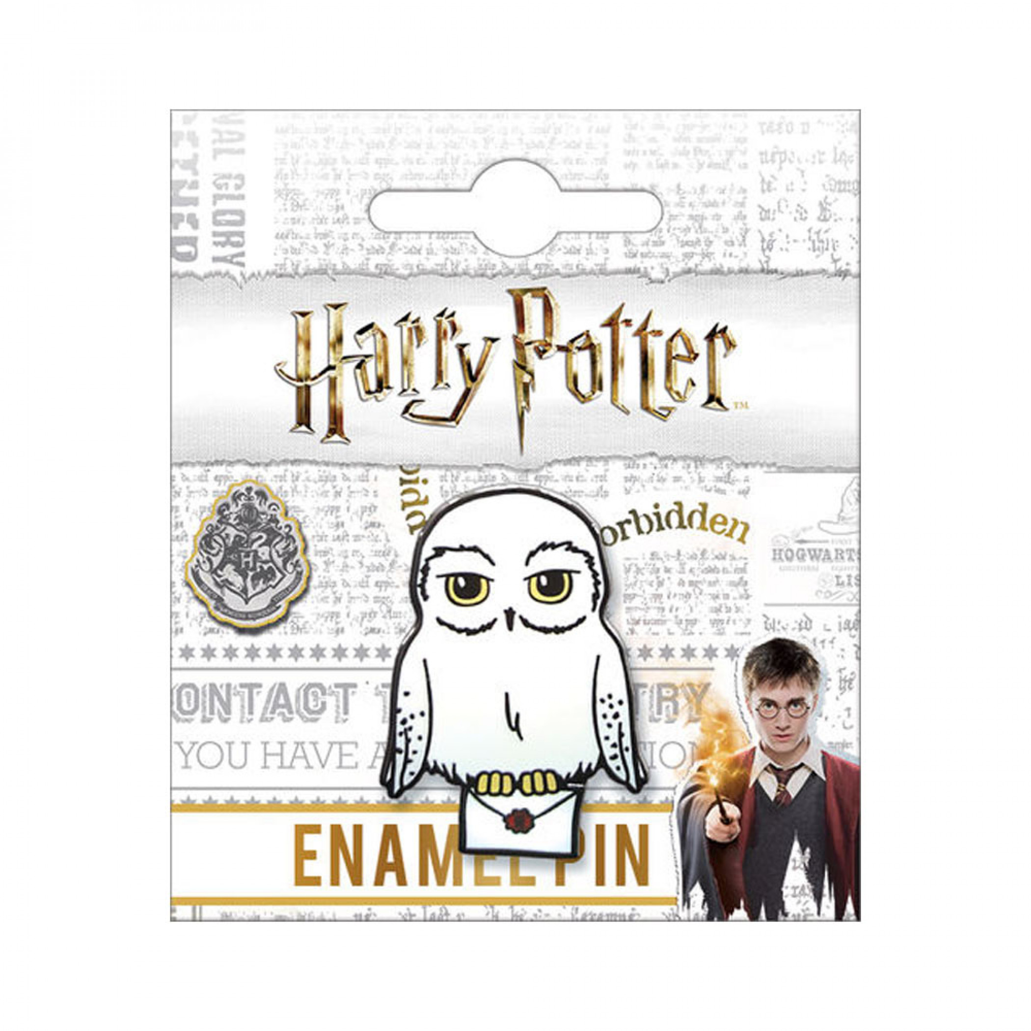 Harry Potter Hedwig Enamel Pin, White