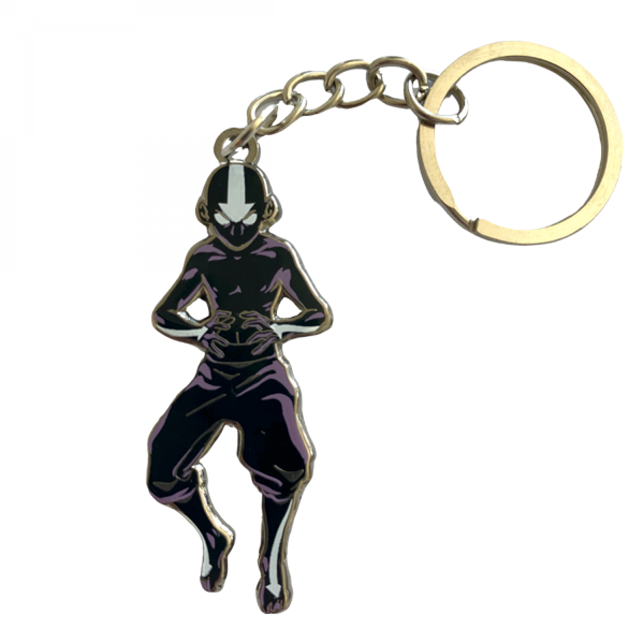 Avatar: the Last Airbender Aang's Cosmic Chakra Keychain, Multi-Color