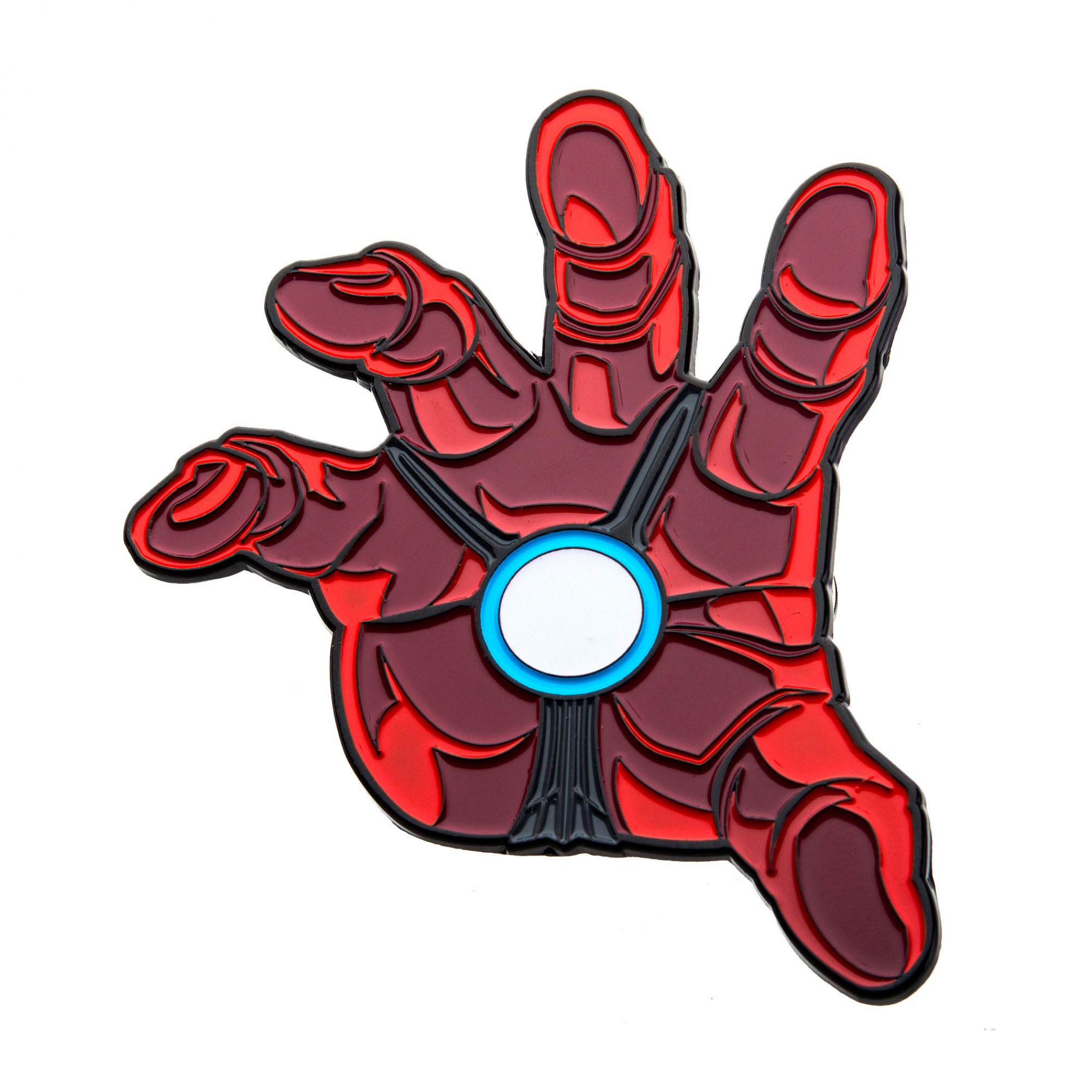 Iron Man Repulsor Glow Pin, Red