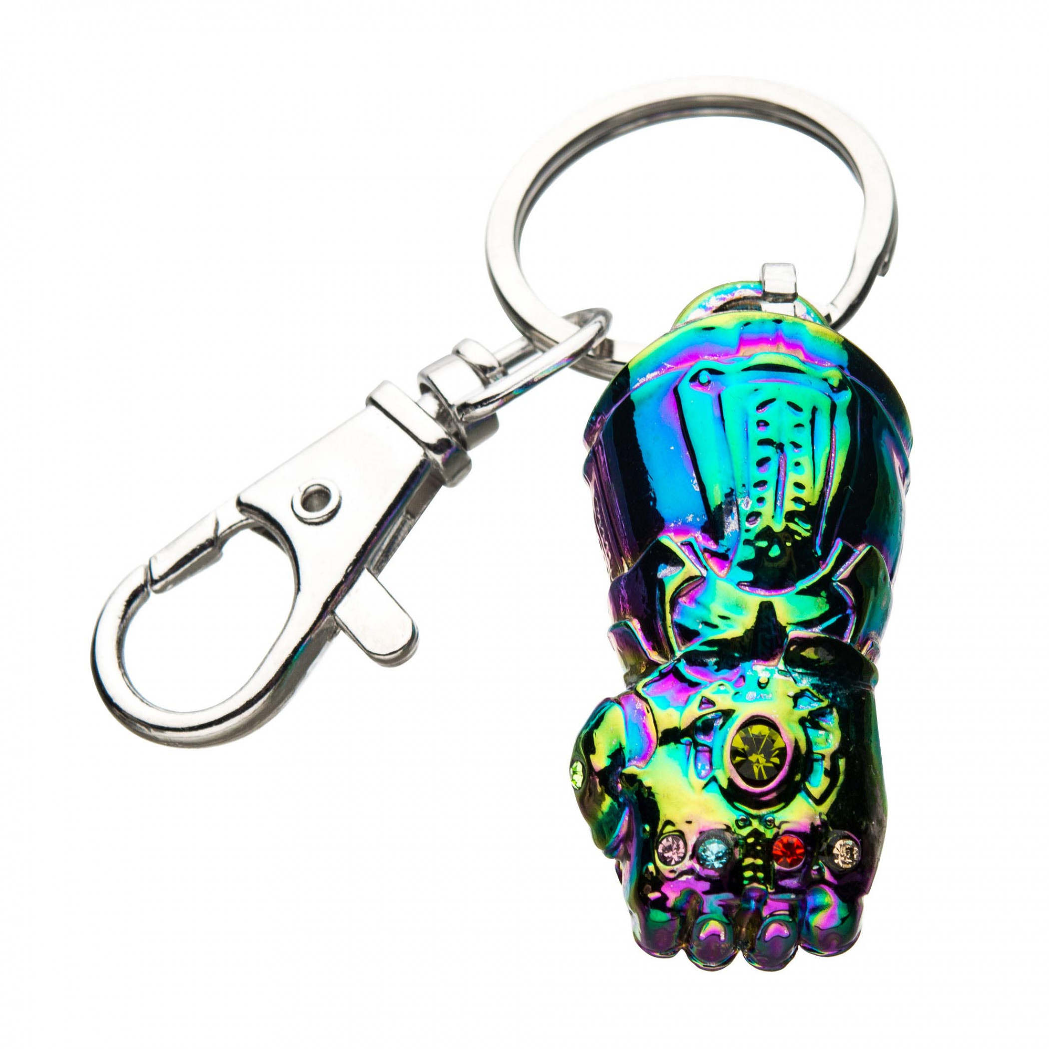 Infinity Gauntlet Rainbow Keychain, Multi-Color