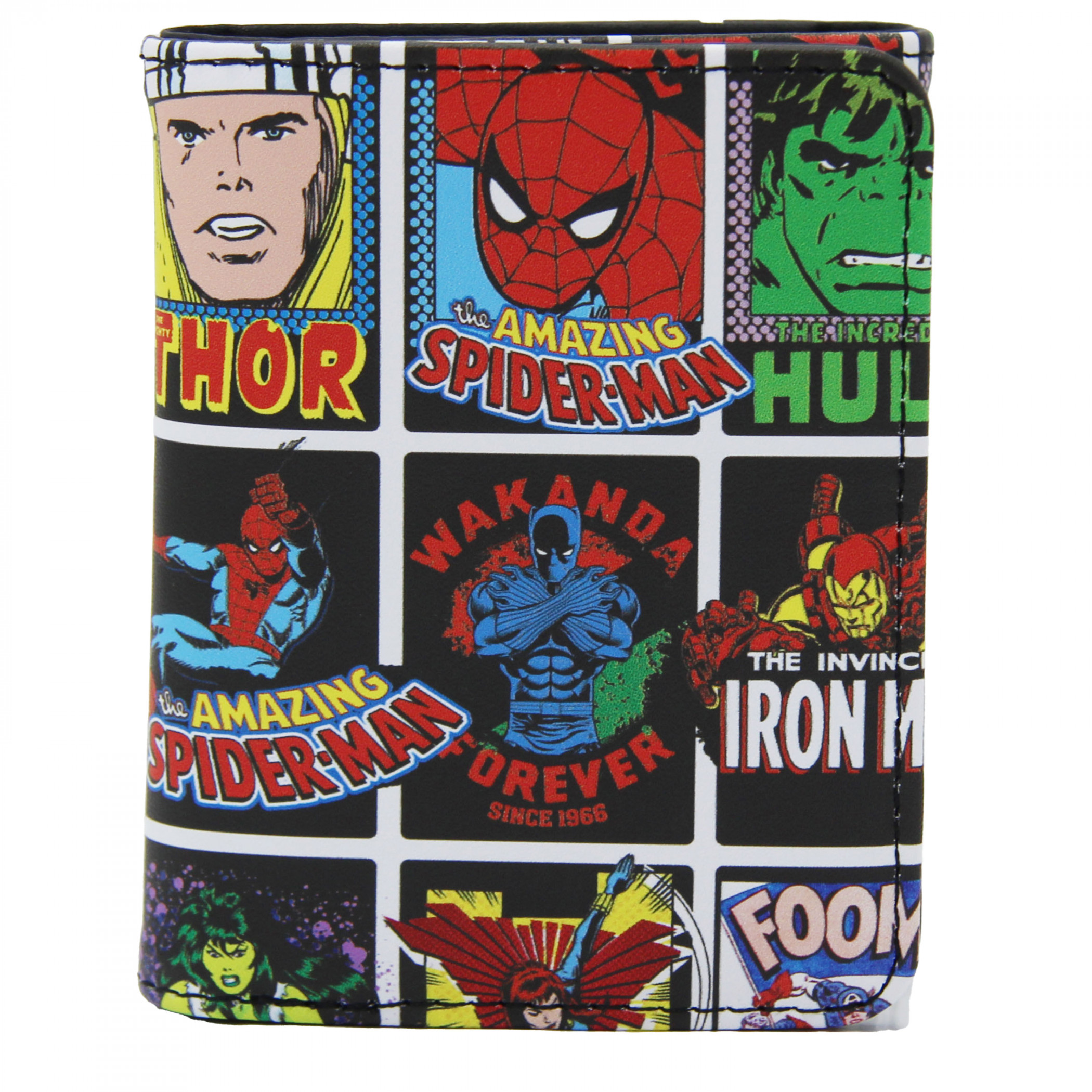 Avengers Calling Cards Trifold Wallet, Multi-Color
