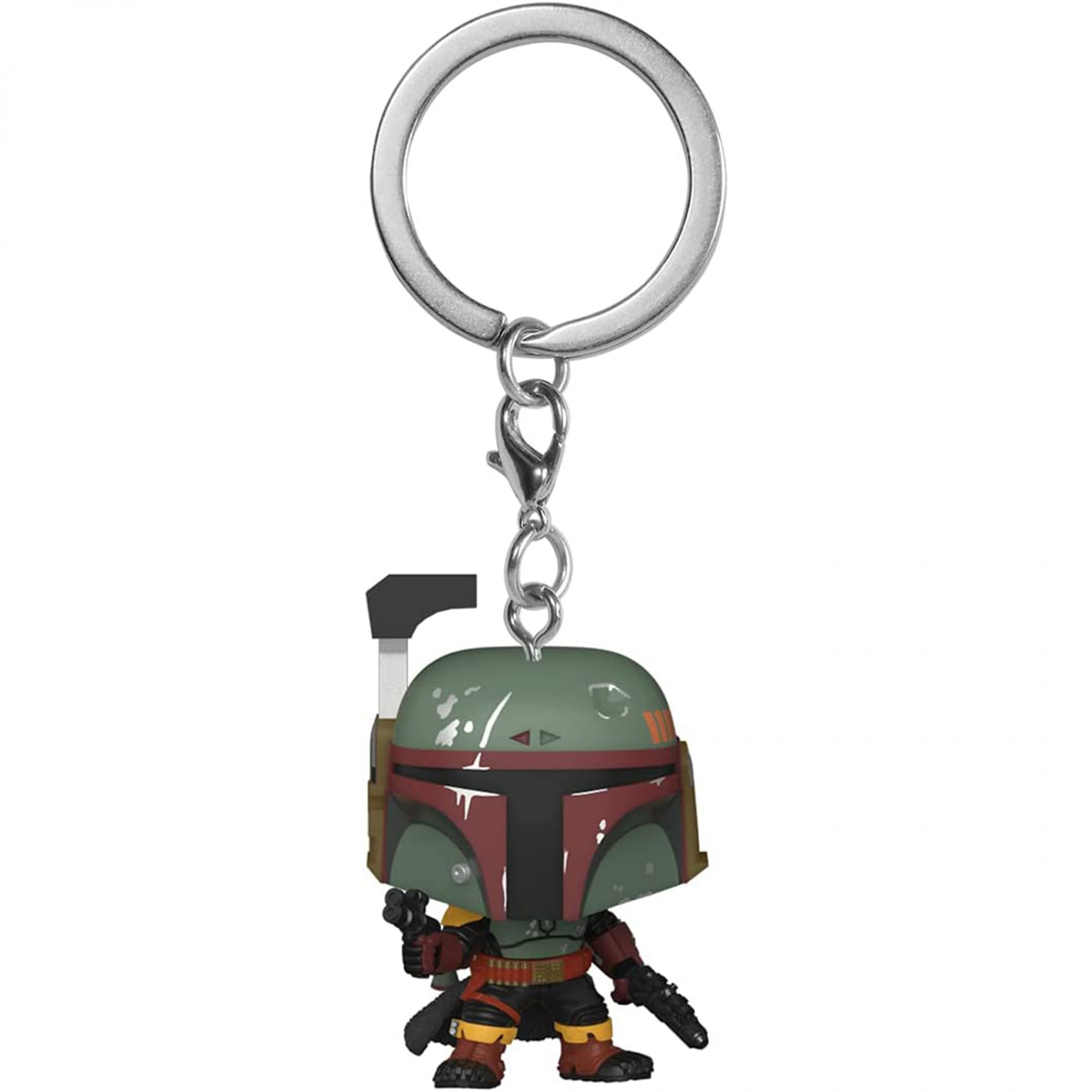 Star Wars Book of Boba Fett Series Boba Fett Funko Pop! Vinyl Keychain, Multi-Color