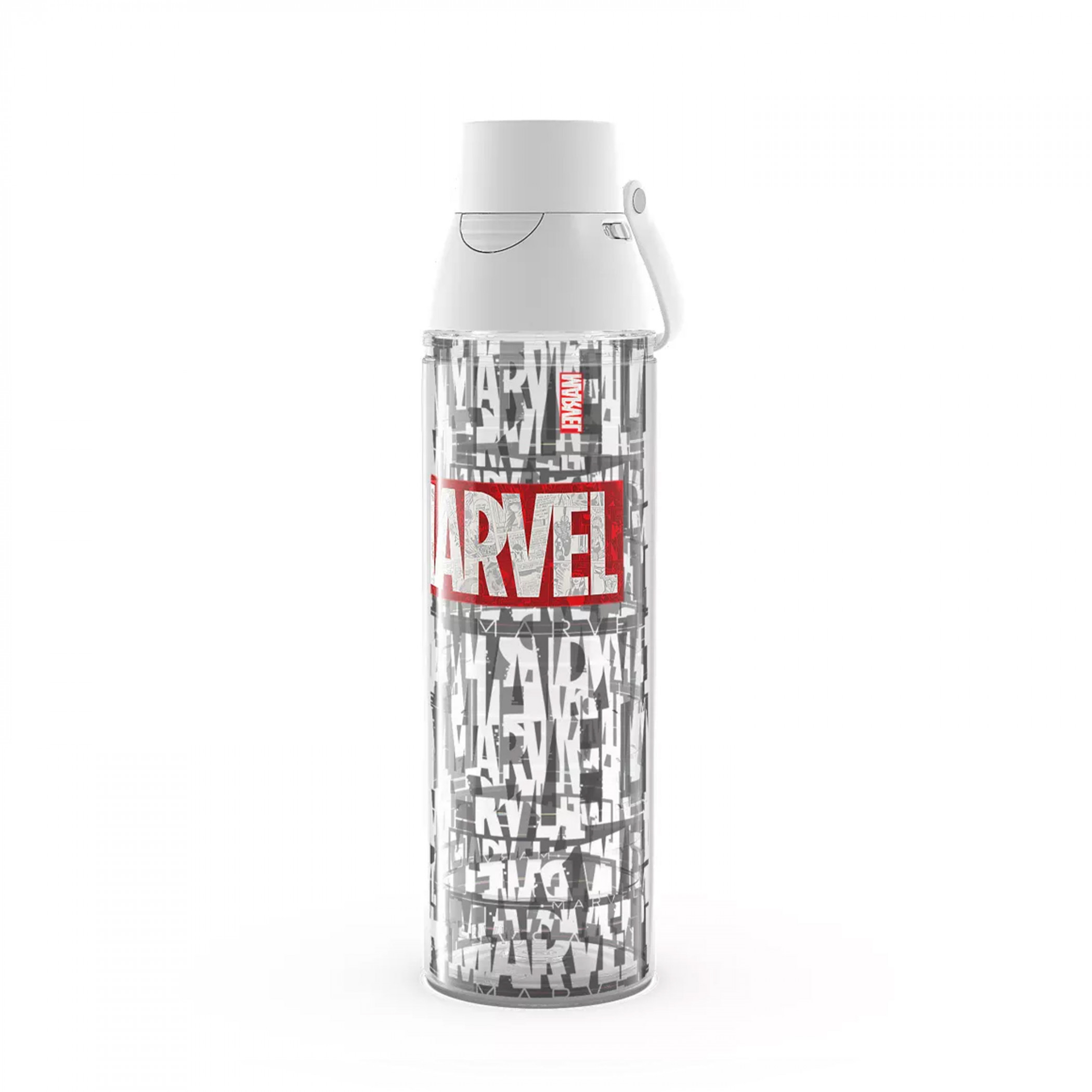 Marvel Logo Wrap 24 Oz Venture Lite Insulated Tervis® Bottle, Black