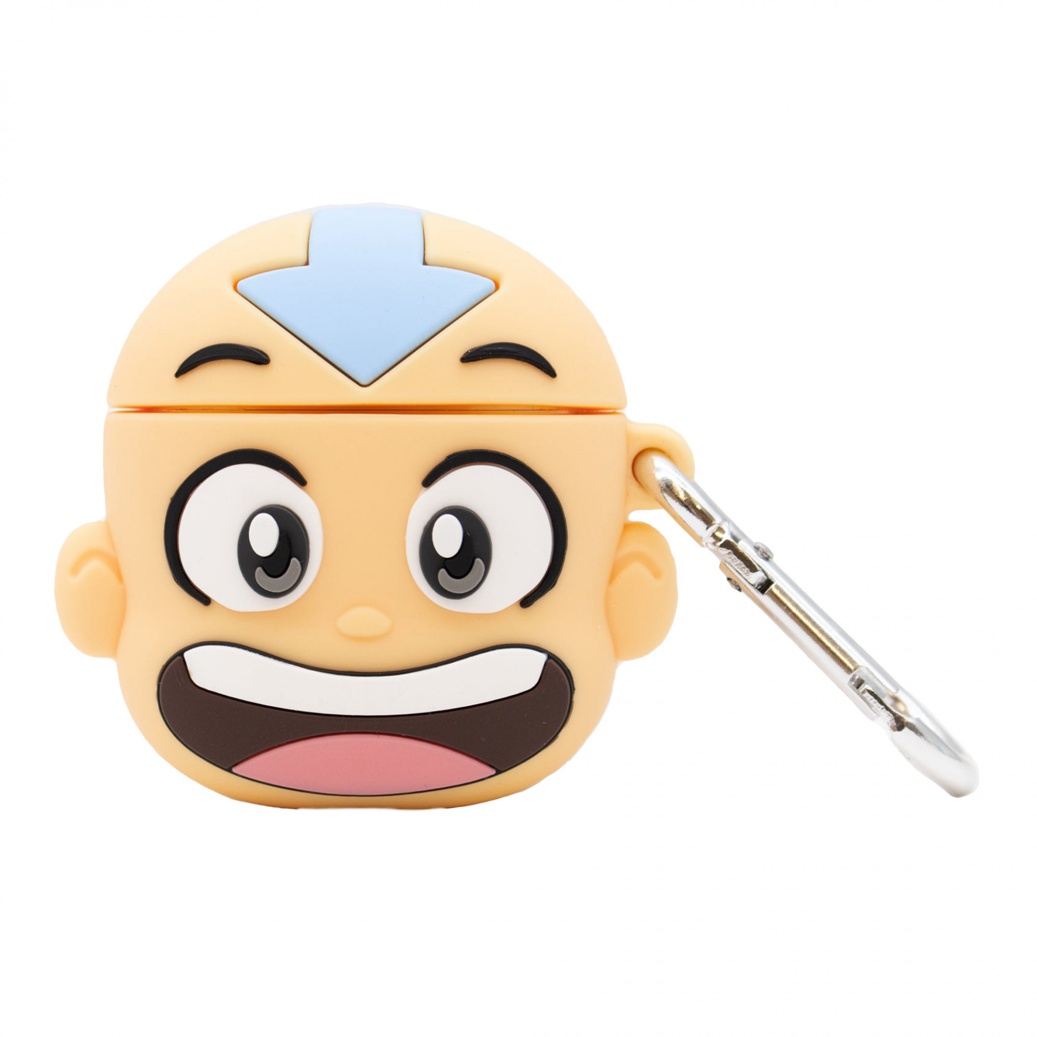 Avatar: The Last Airbender Aang Character Head AirPod Case Cover, Multi-Color