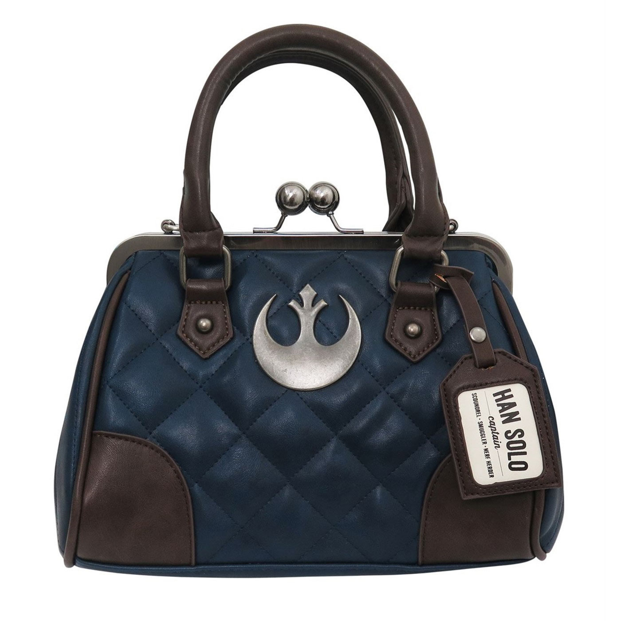 Star Wars Han Solo Hoth Suit Kiss Lock Handbag, Blue