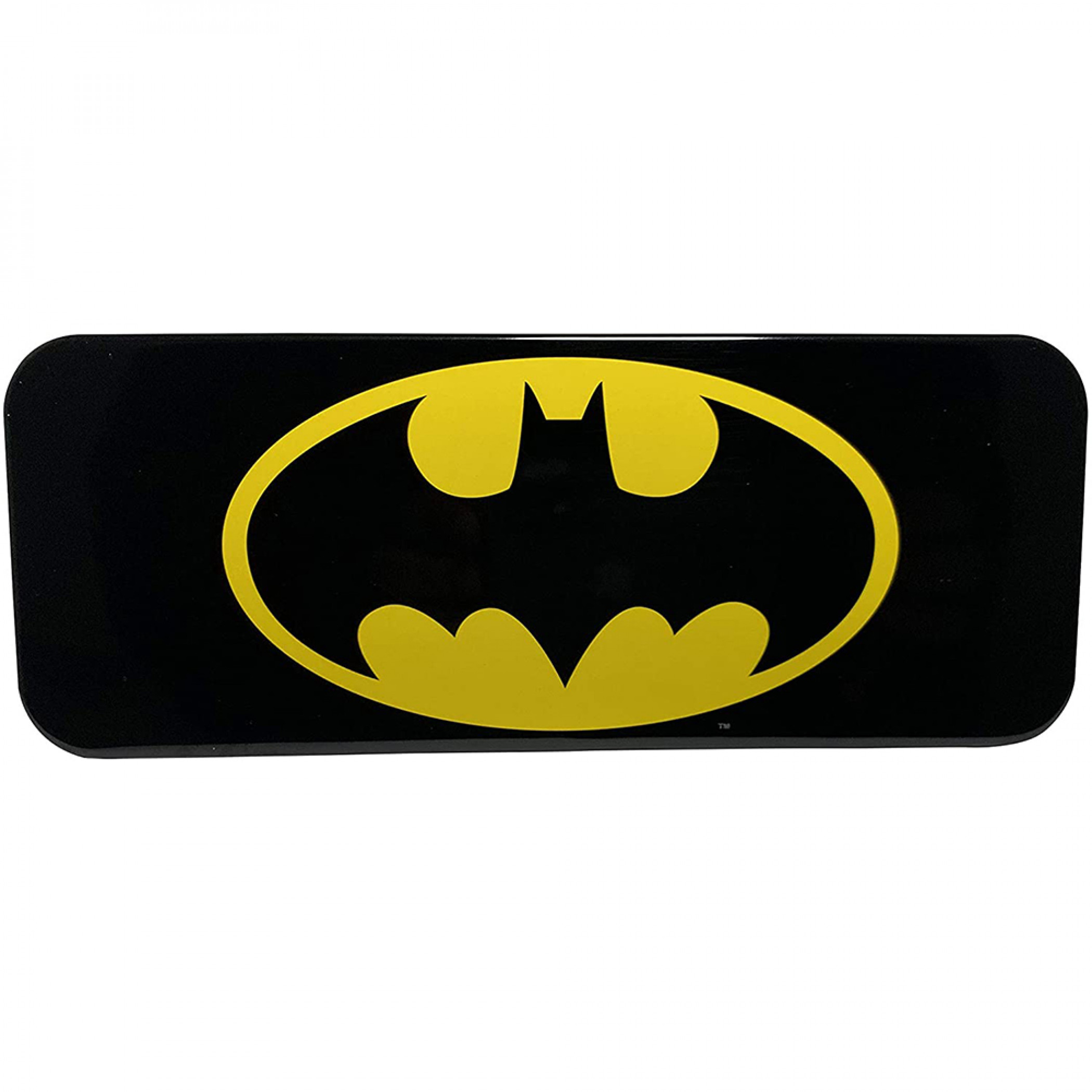 Batman DC Comics Bat Symbol Pencil Box, Black