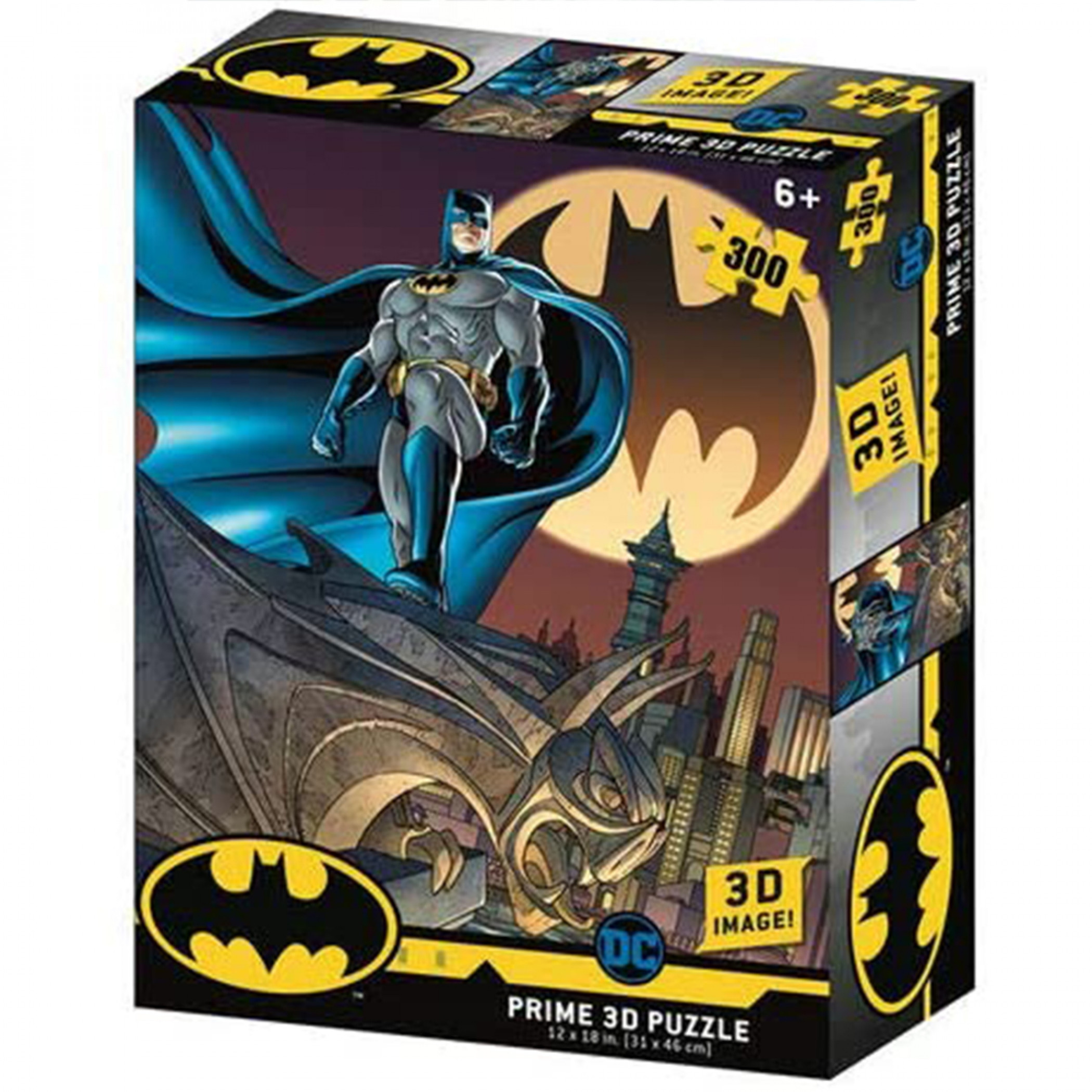 DC Comics Batman Hero Pose Image 300pc Puzzle, Multi-Color