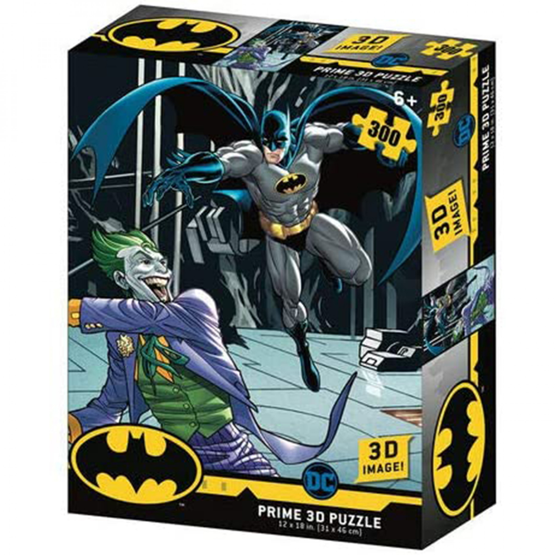 DC Comics Batman and Joker Image 300pc Puzzle, Multi-Color