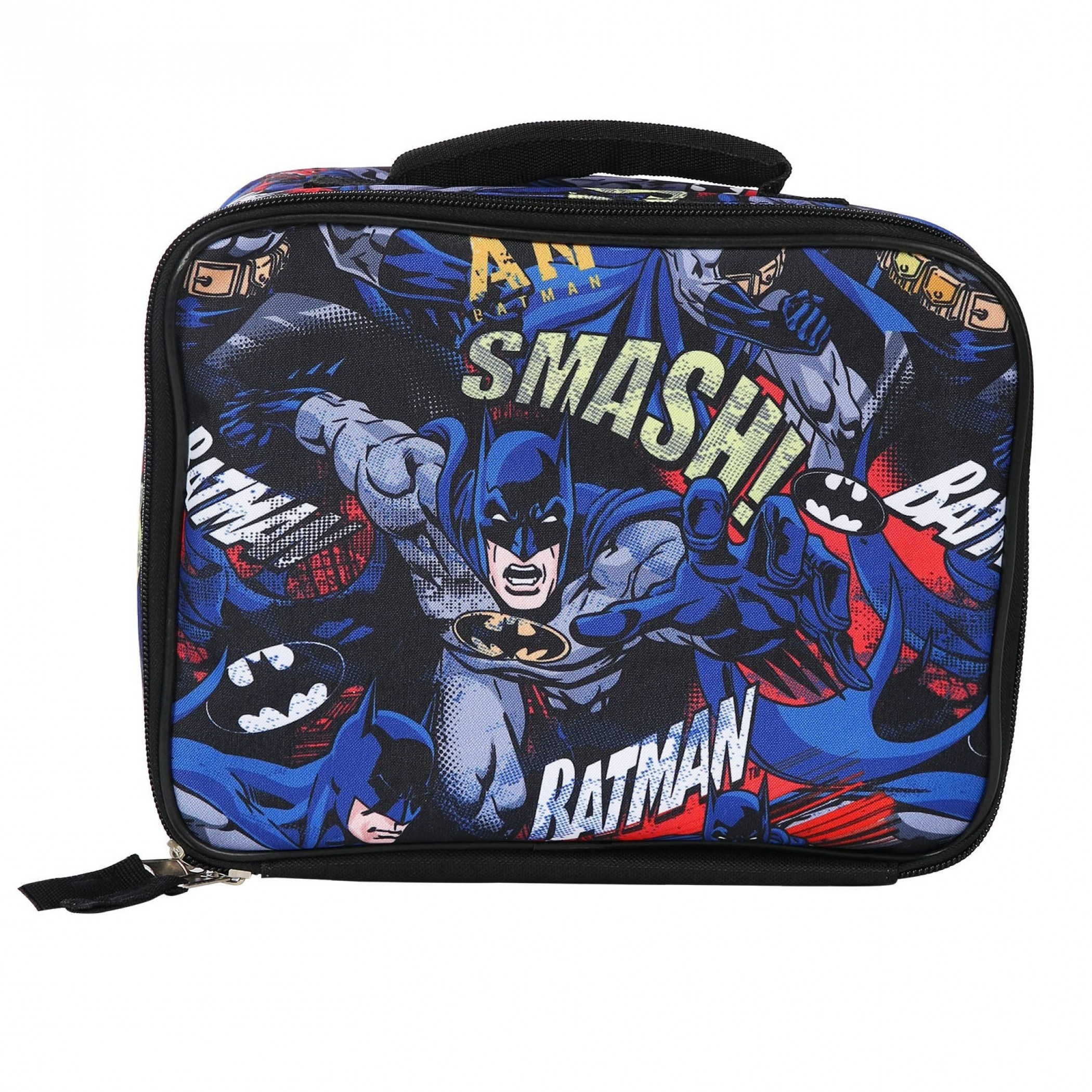 Batman Dark Knight Lunch Bag, Multi-Color