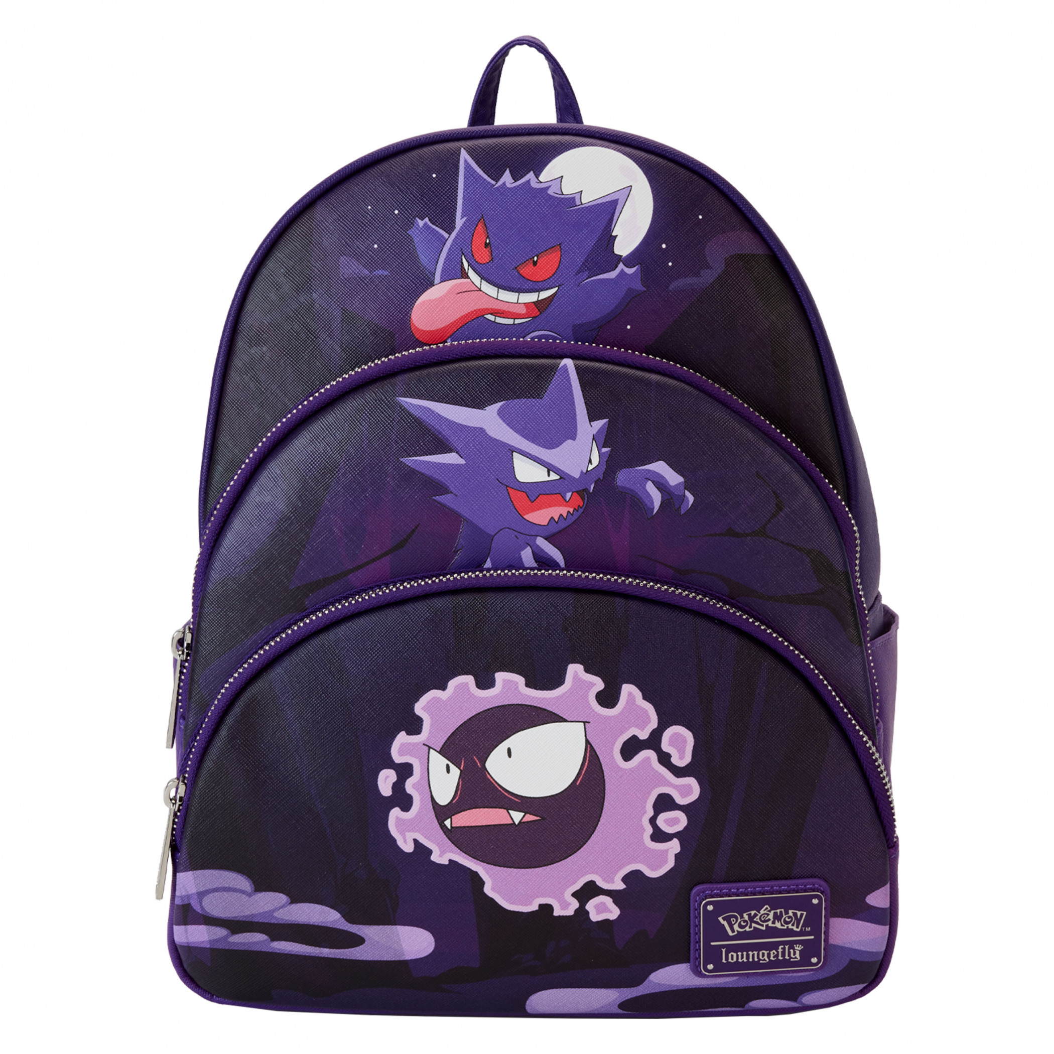 Pokemon Gengar Evolution Line Mini Backpack By Loungefly, Purple