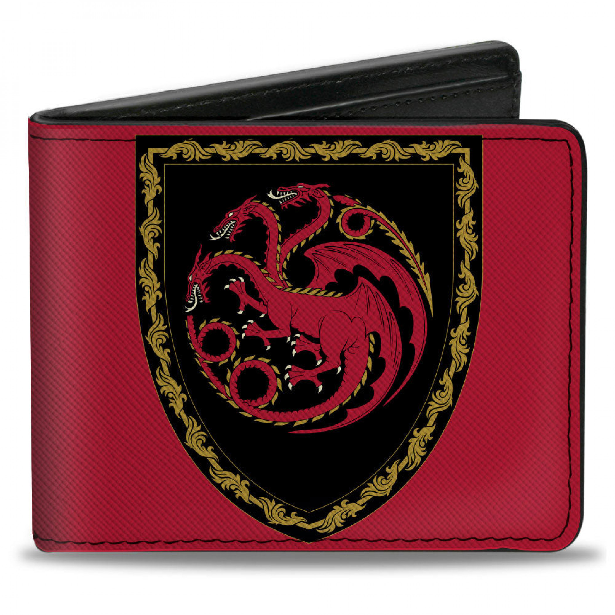 Game of Thrones The House of the Dragon Bi-Fold Wallet, Red
