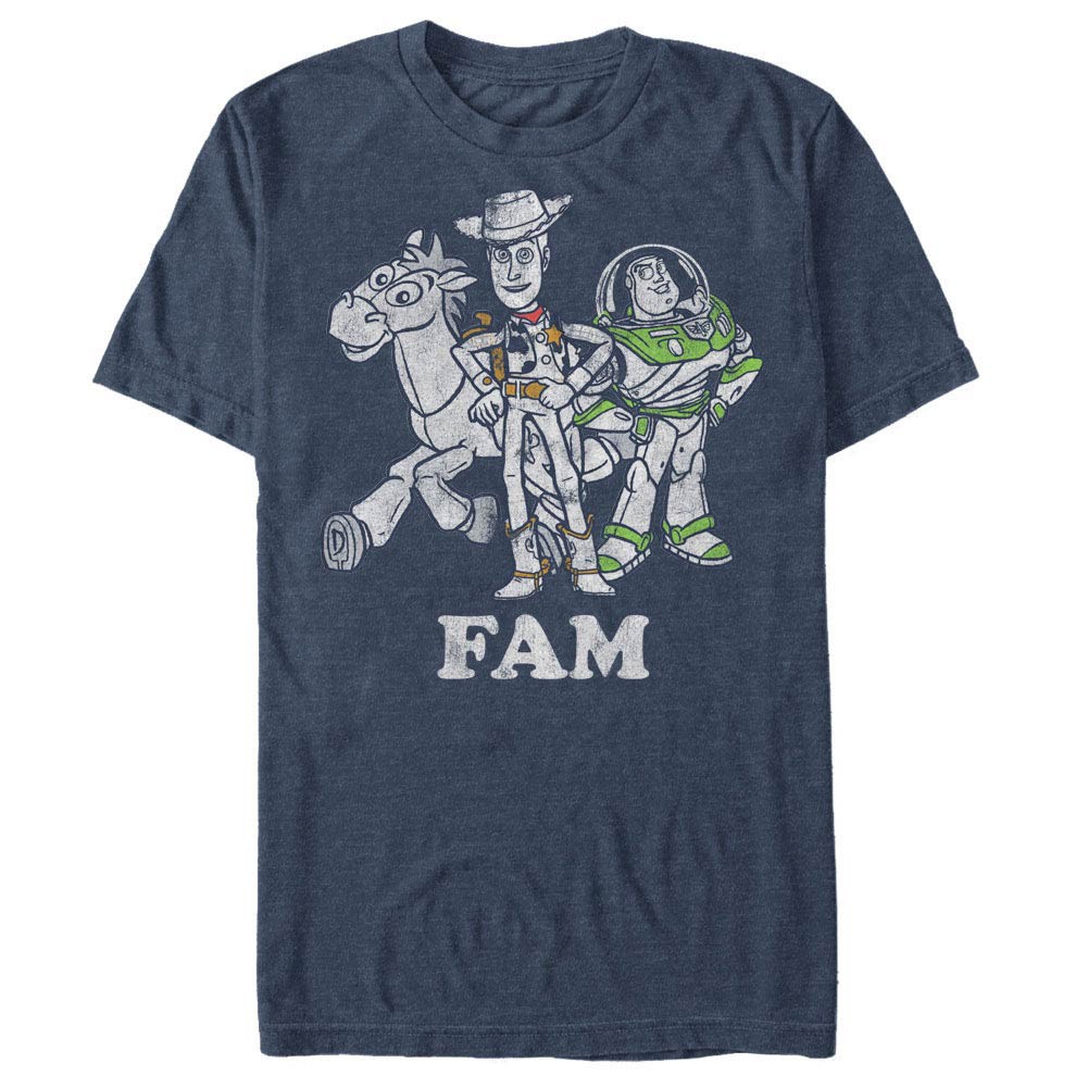 Disney Pixar Toy Story 1-3 FAM Blue T-Shirt