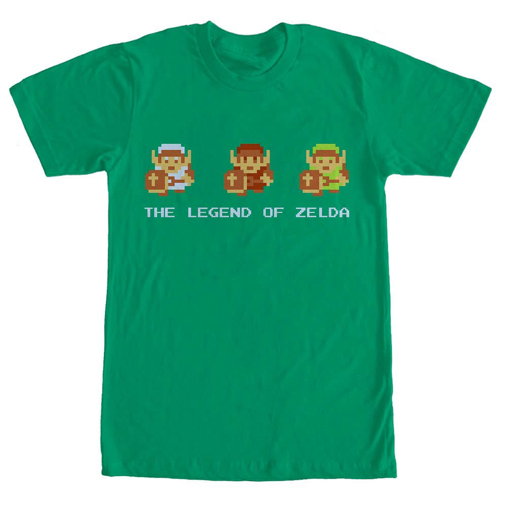 Nintendo Links Armor Green T-Shirt, Green