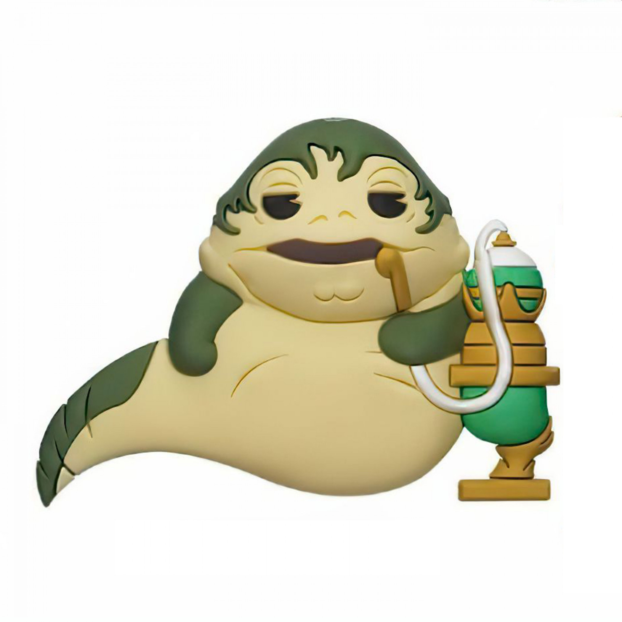 Star Wars Jabba the Hutt 3D Foam Magnet, Multi-Color