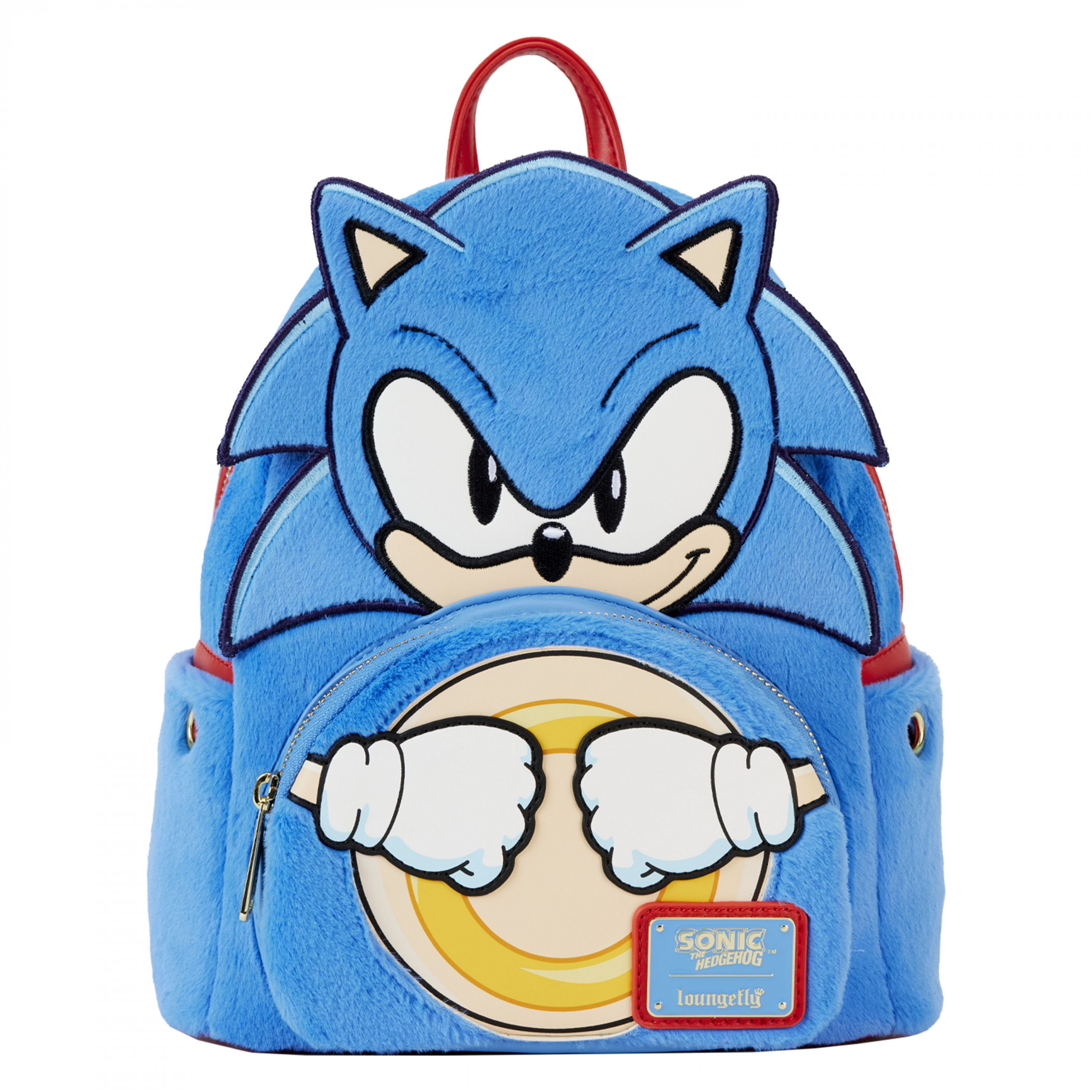 Sonic The Hedgehog Cosplay Mini Backpack By Loungefly, Blue