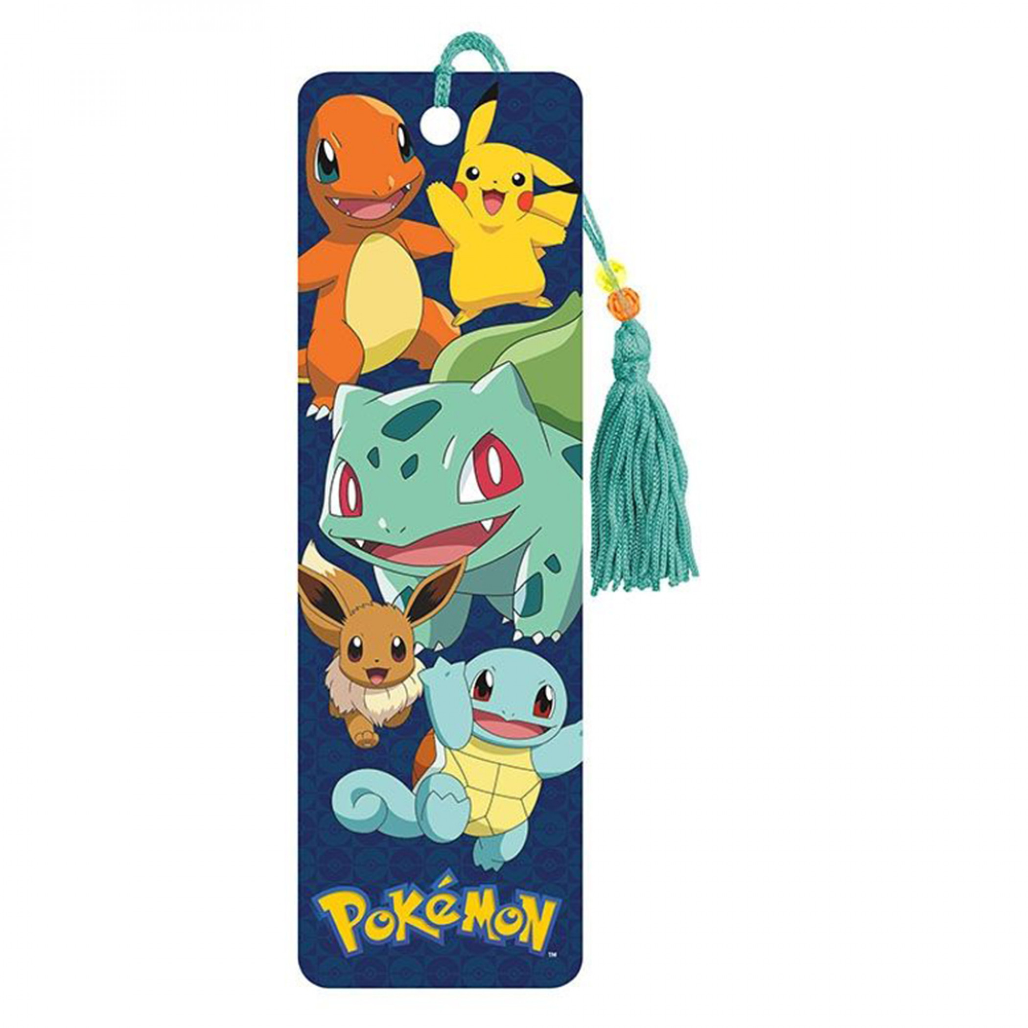 Pokemon Original Types Premier Bookmark, Multi-Color