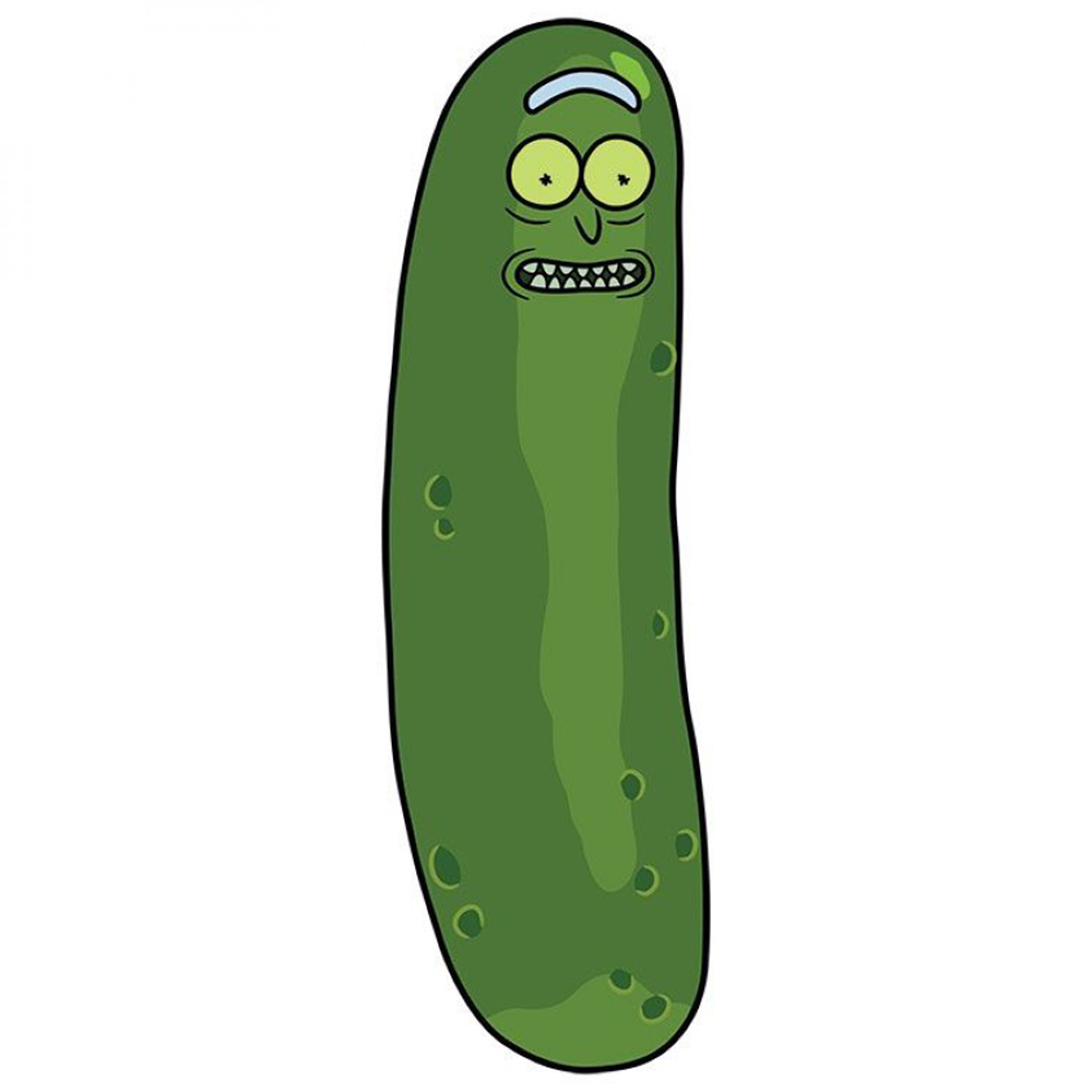 Rick & Morty Pickle Rick Shapemark Bookmark, Blue