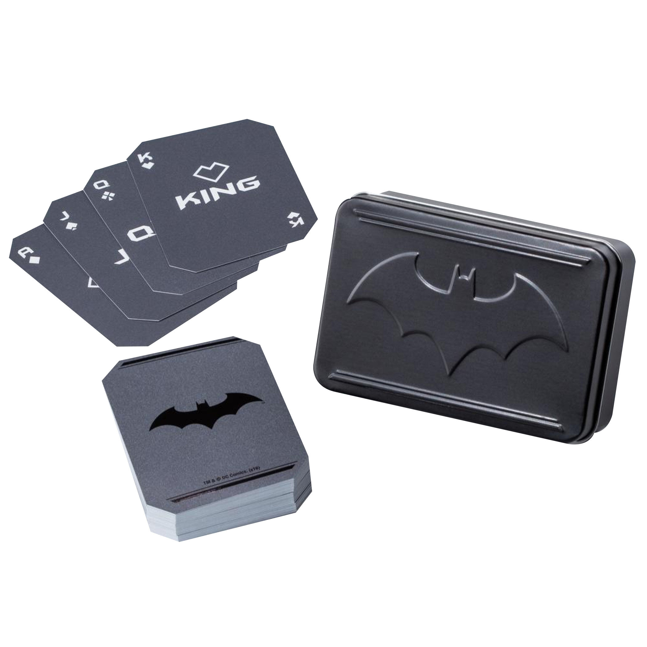 DC Comics Black Batman Playing Cards, Multi-Color