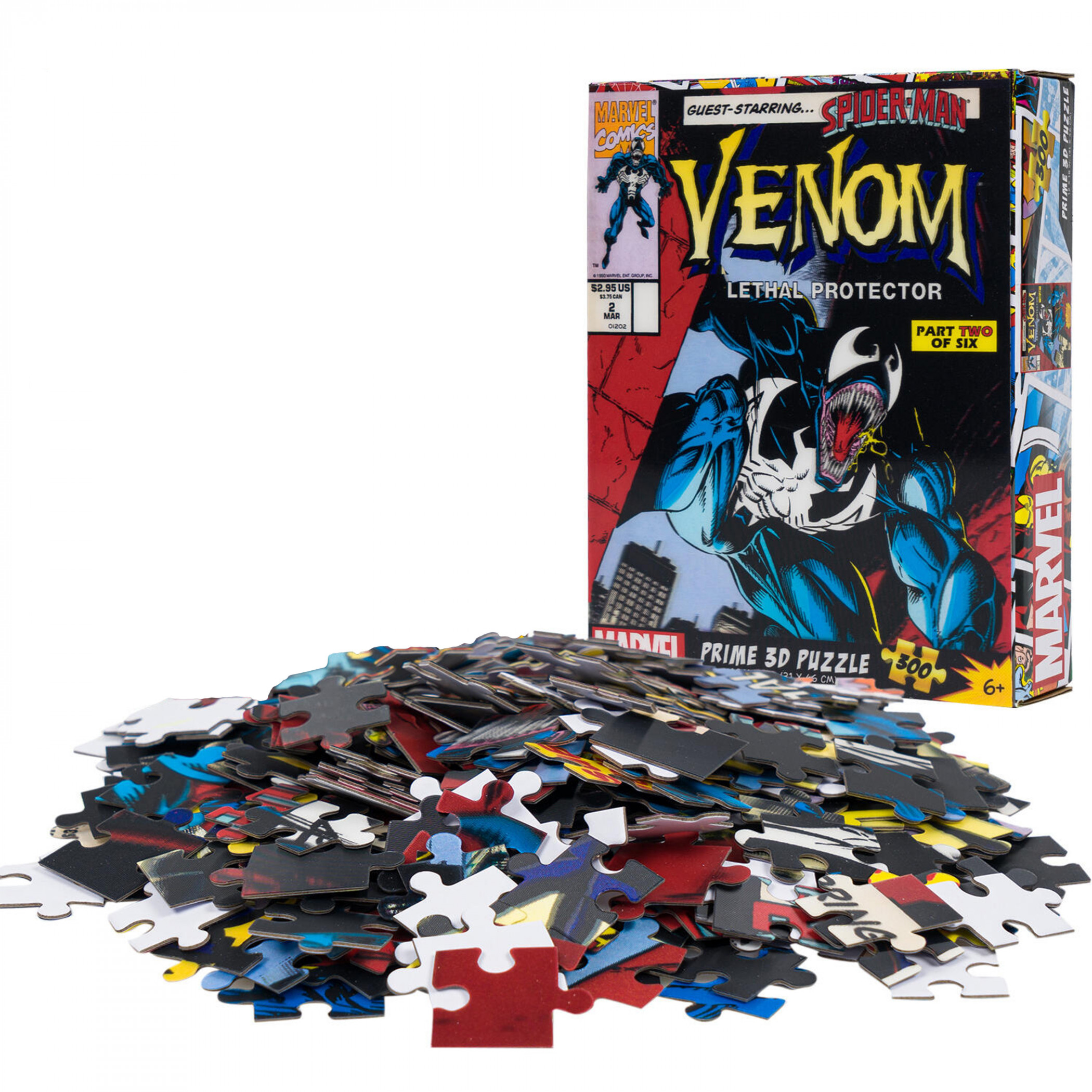 Venom Lethal Protector #2 Cover 300pc Puzzle, Multi-Color