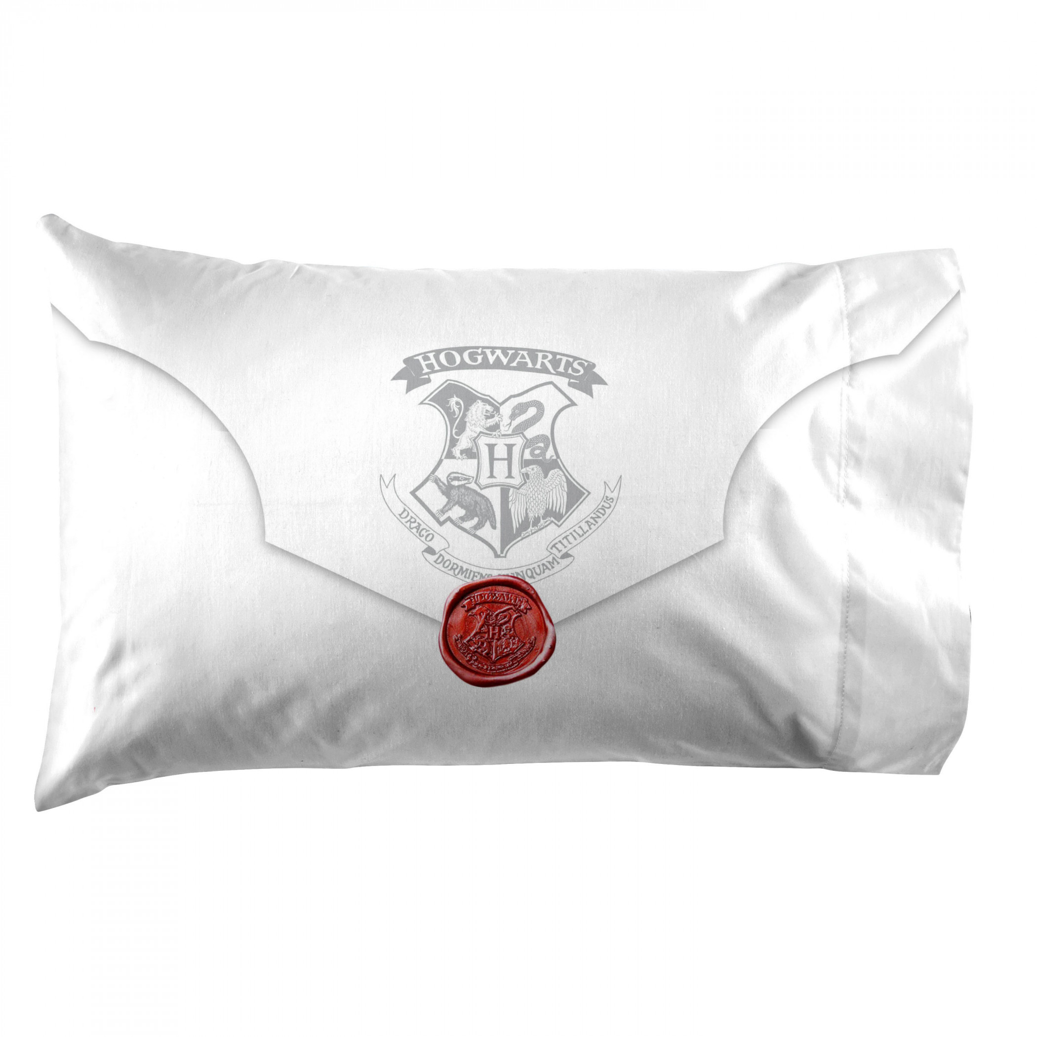 Harry Potter Letter from Hogwarts 1 Pack Pillowcase, White