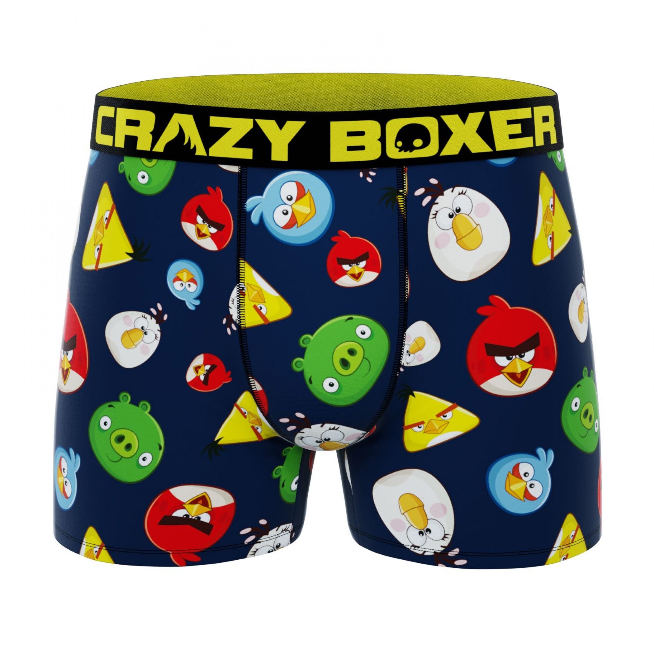 Crazy Boxer Angry Birds Cast Men s Boxer Briefs Black