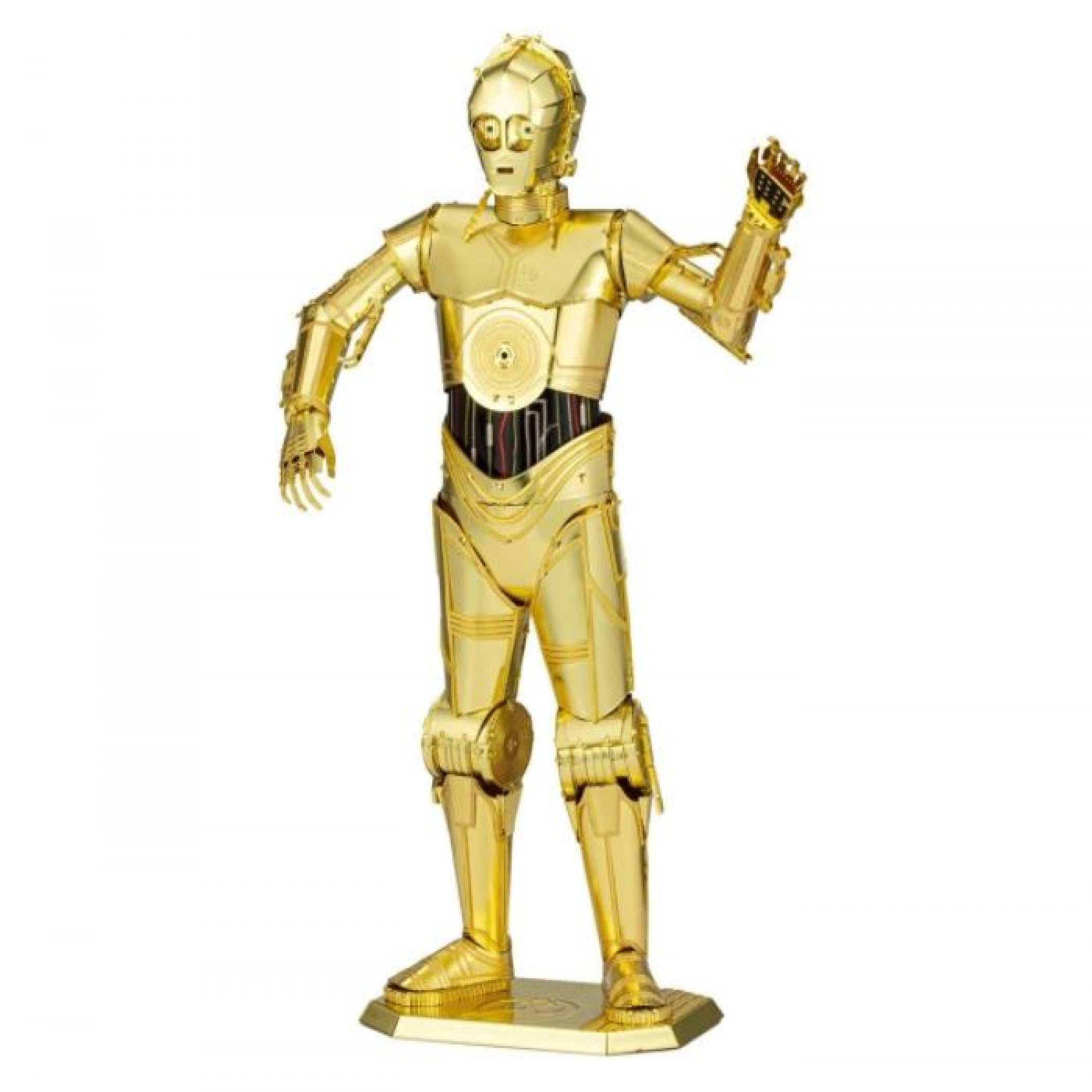 Star Wars C-3PO Character Premium 3D Metal Earth Model Kit, Multi-Color