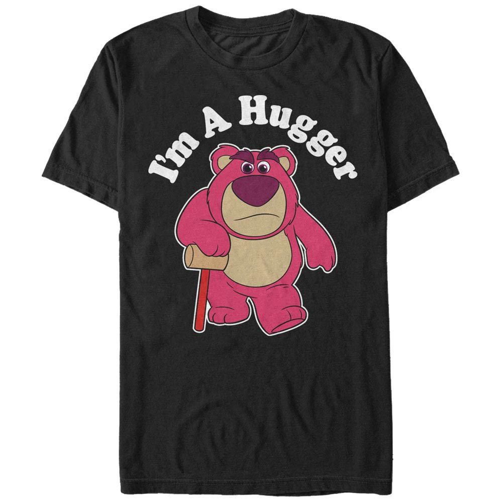 Disney Pixar Toy Story 1-3 I'm A Hugger Black T-Shirt