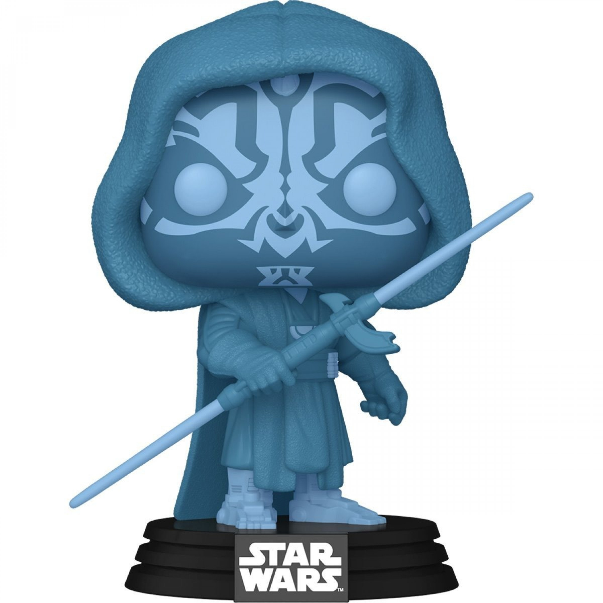 Star Wars Hologram Darth Maul Glow-in-the-Dark Funko Pop! Vinyl Figure, Blue