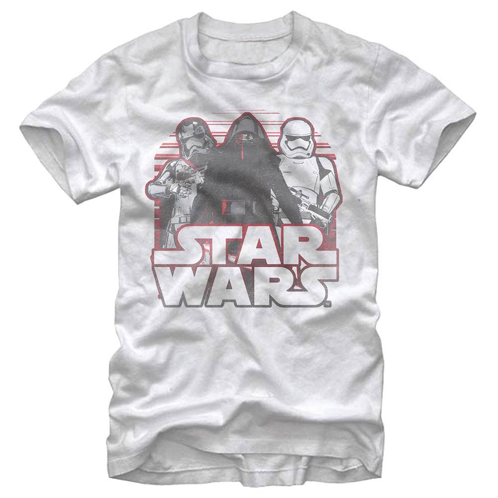 Star Wars Episode 7 Onwards White T-Shirt, White