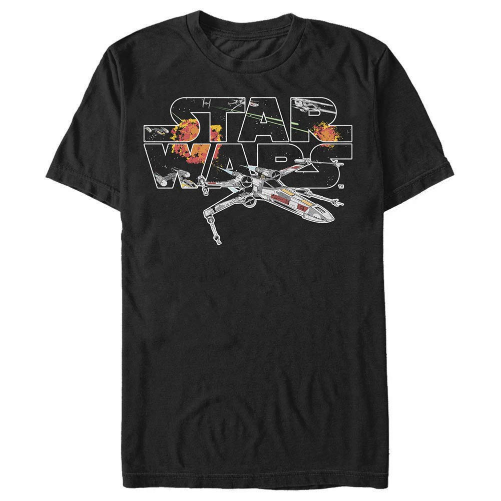 Star Wars Rogue One Basic X-Wing Black T-Shirt, Black
