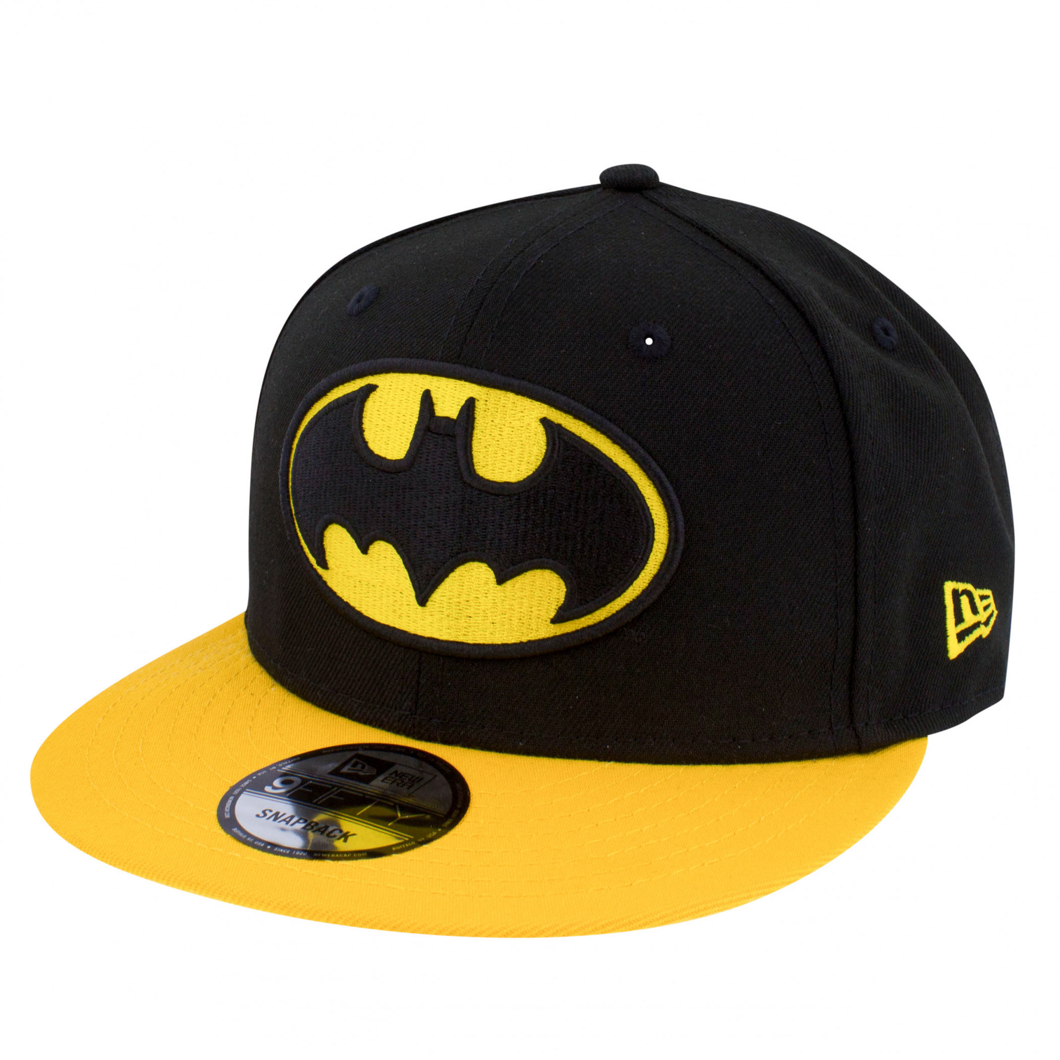 Batman Black & Yellow 9Fifty Snapback Hat, Black