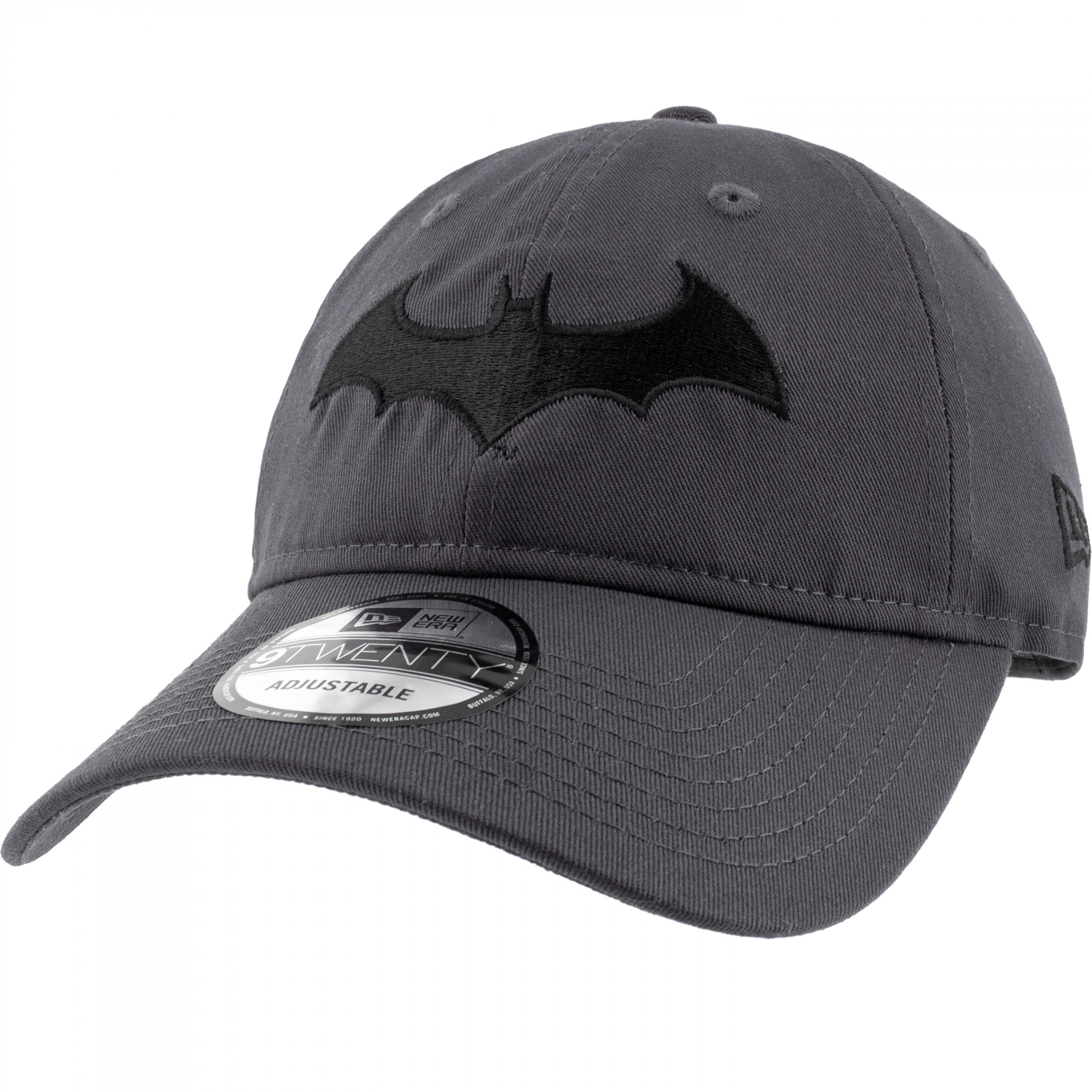 Batman Hush Symbol New Era 9Twenty Adjustable Hat, Grey
