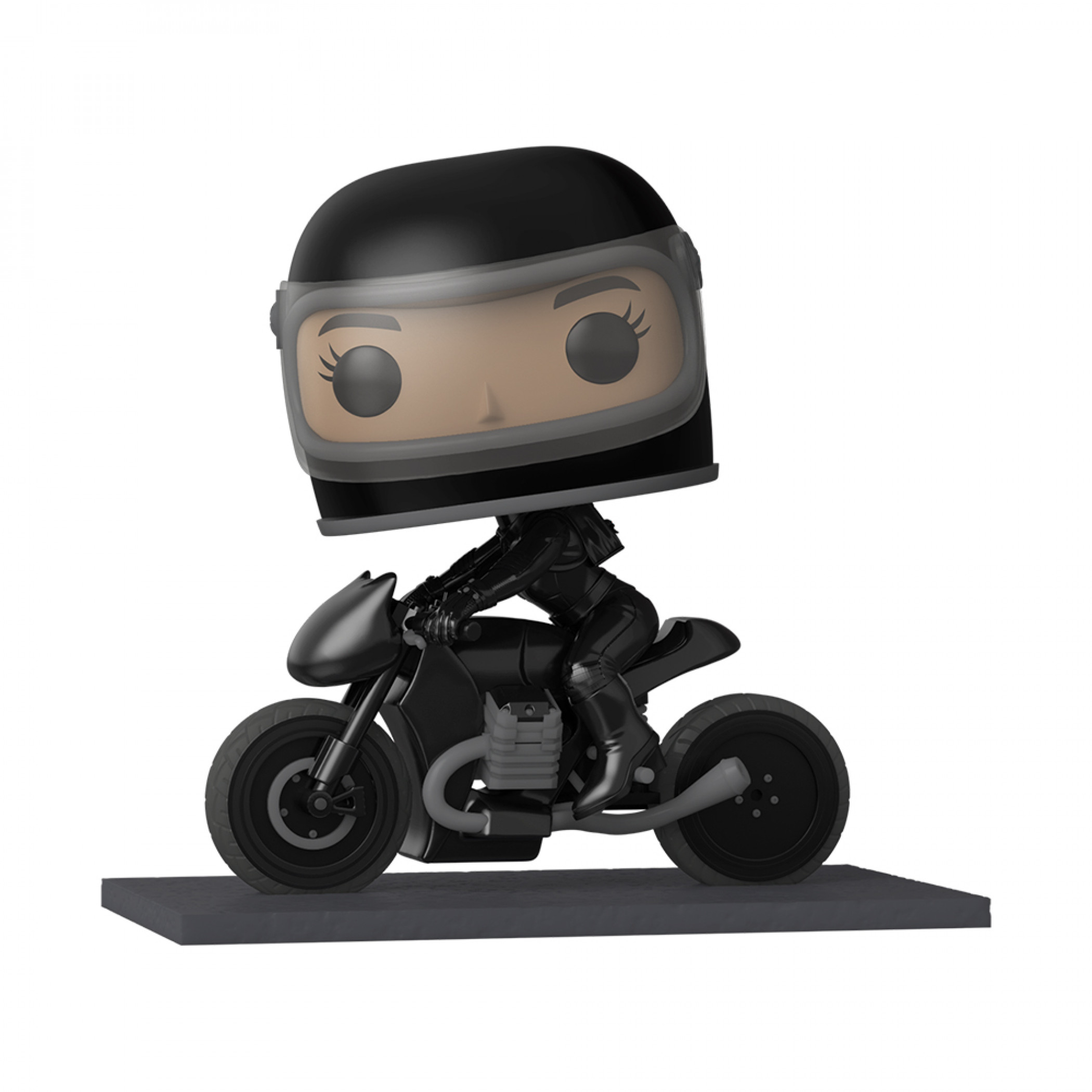 DC Comics The Batman Selina Kyle & Motorcycle Funko Pop! Ride DLX, Multi-Color