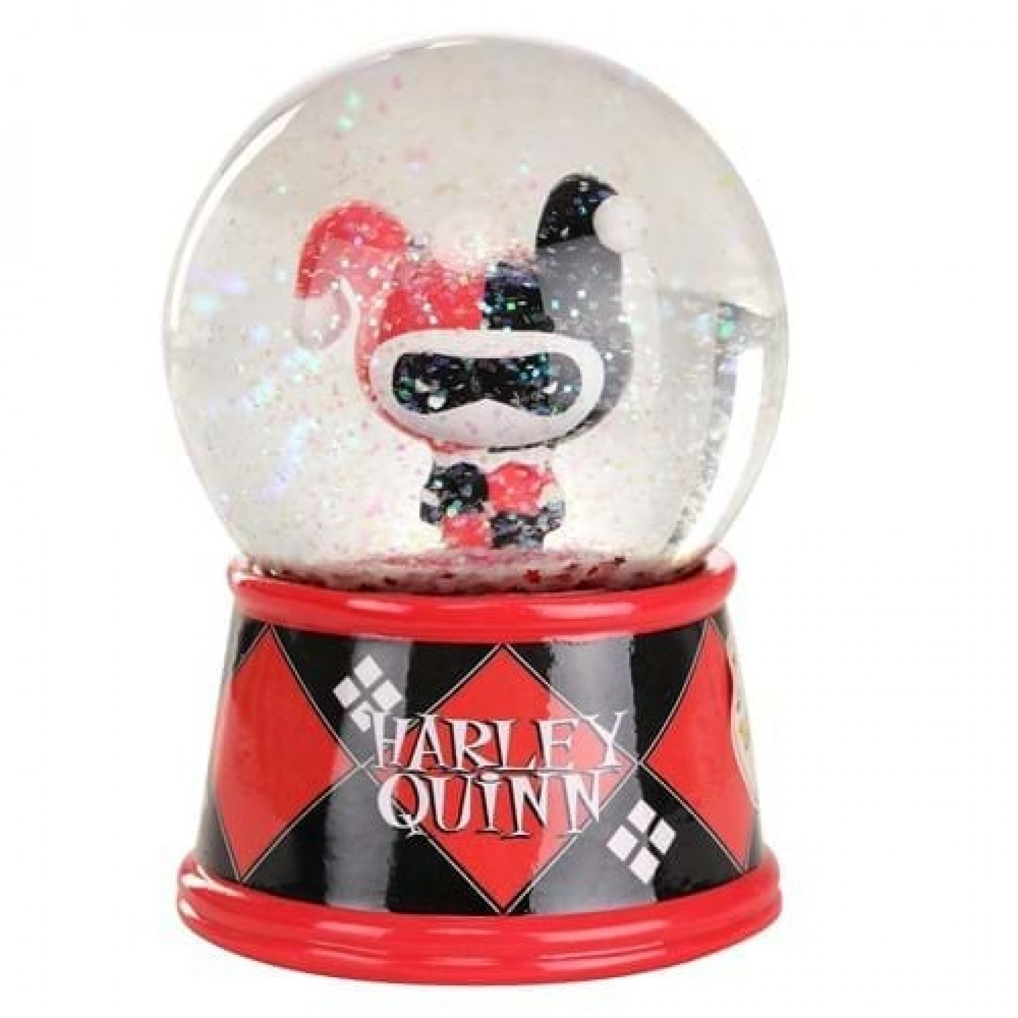 Harley Quinn Chibi Large 6' Light Up Snow Globe, Multi-Color