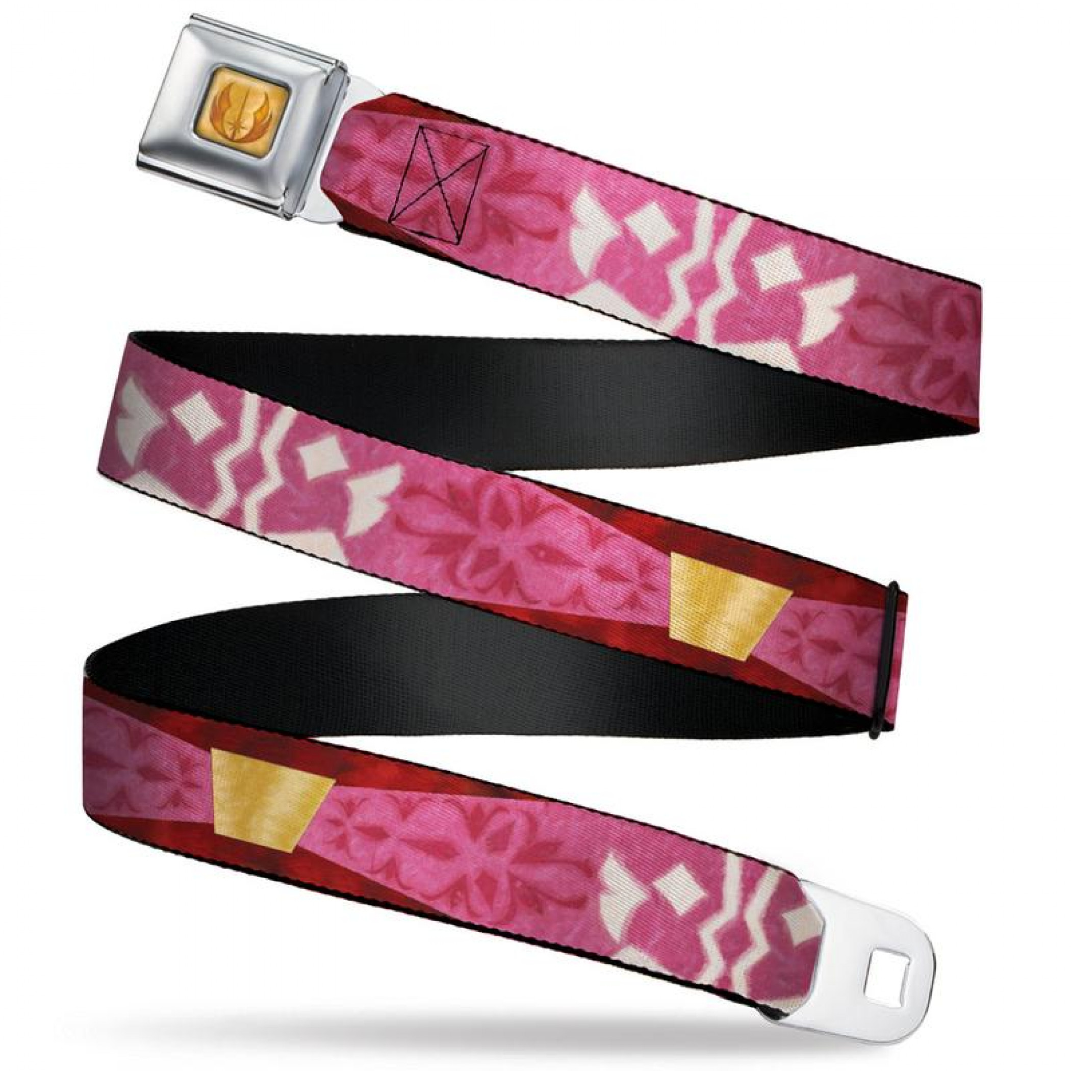 Star Wars Clone Wars Ahsoka Tano Jedi Order Insignia Seatbelt Belt, Multi-Color