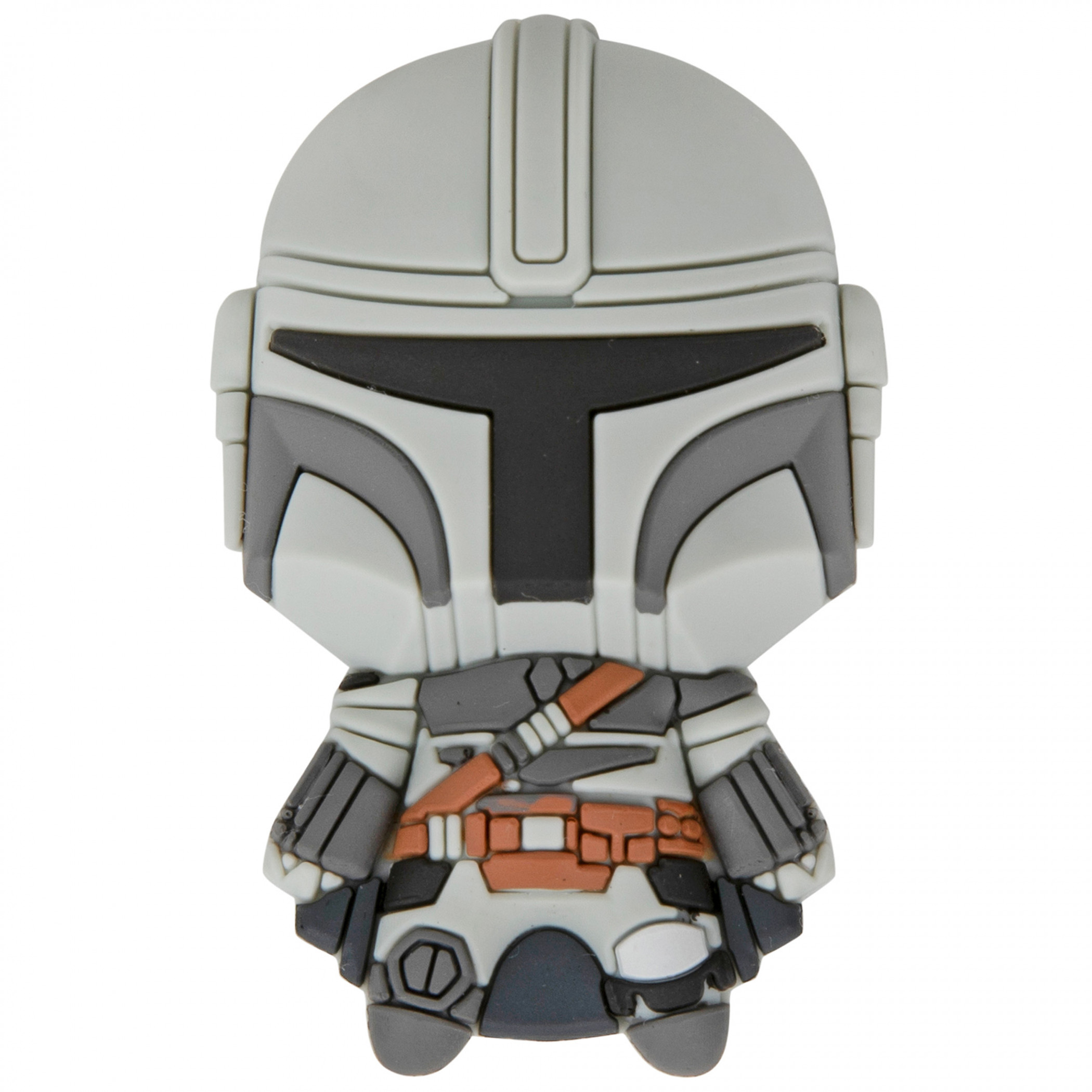 Star Wars The Mandalorian Costume 3D Foam Magnet, Multi-Color