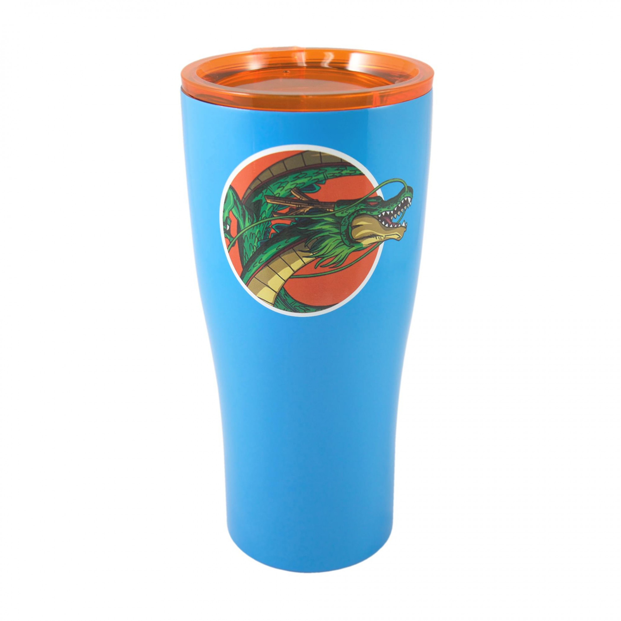 Dragon Ball Z Shenron Stainless Steel 30 oz Travel Mug, Blue